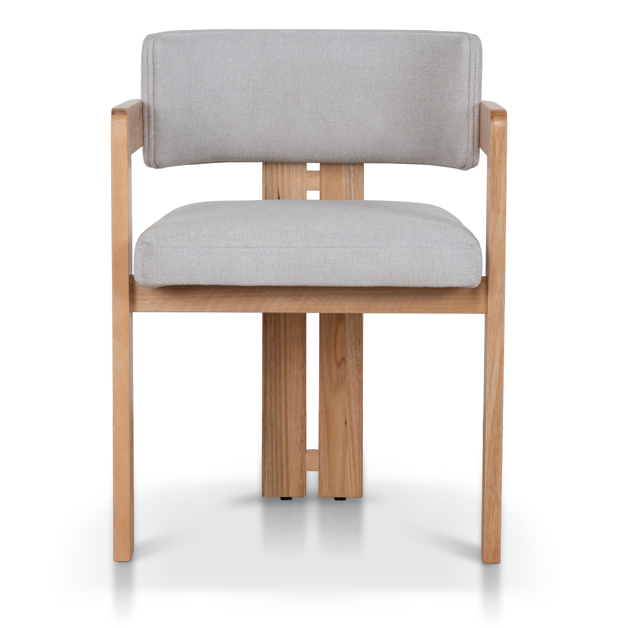 Natural Ash Verona Dining Chair - Stone Beige (Set of 2)