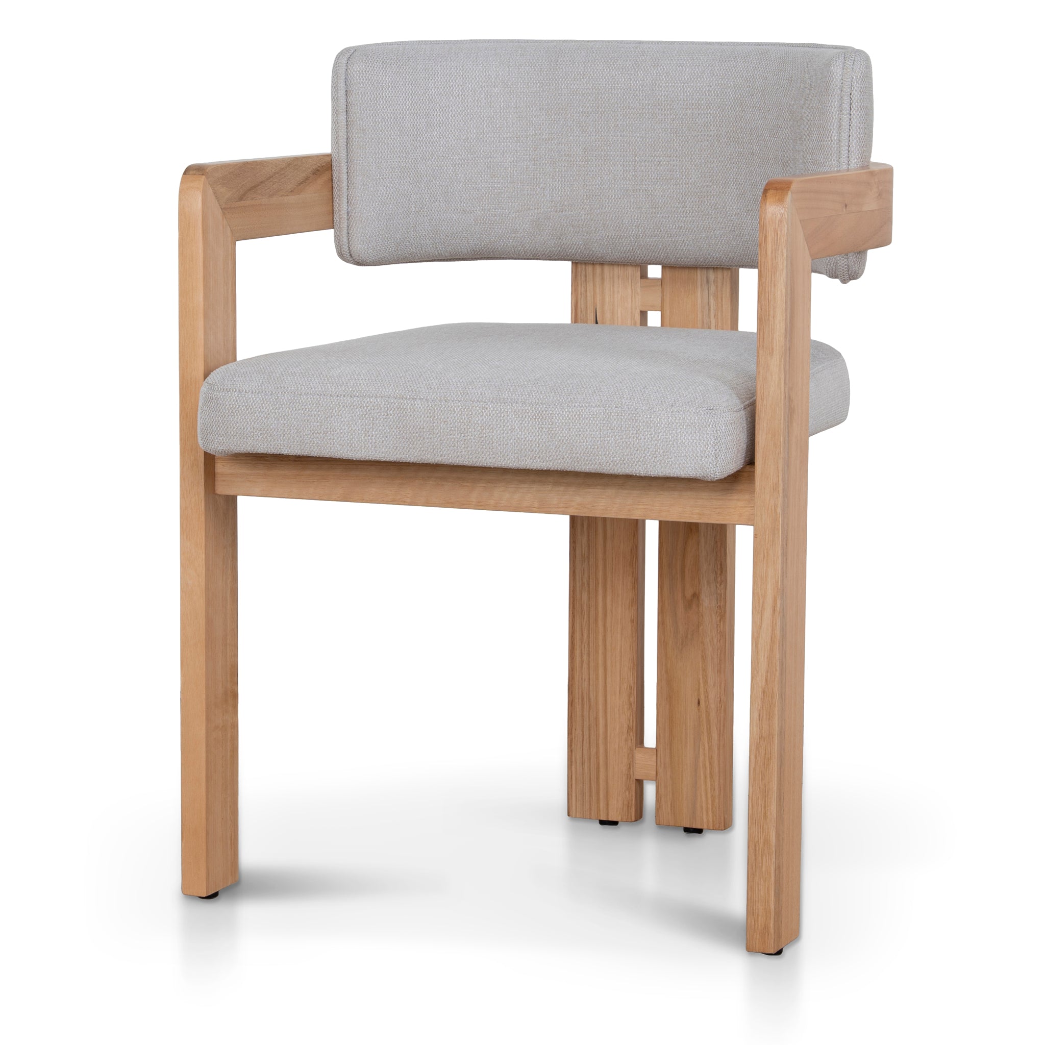 Natural Ash Verona Dining Chair - Stone Beige (Set of 2)