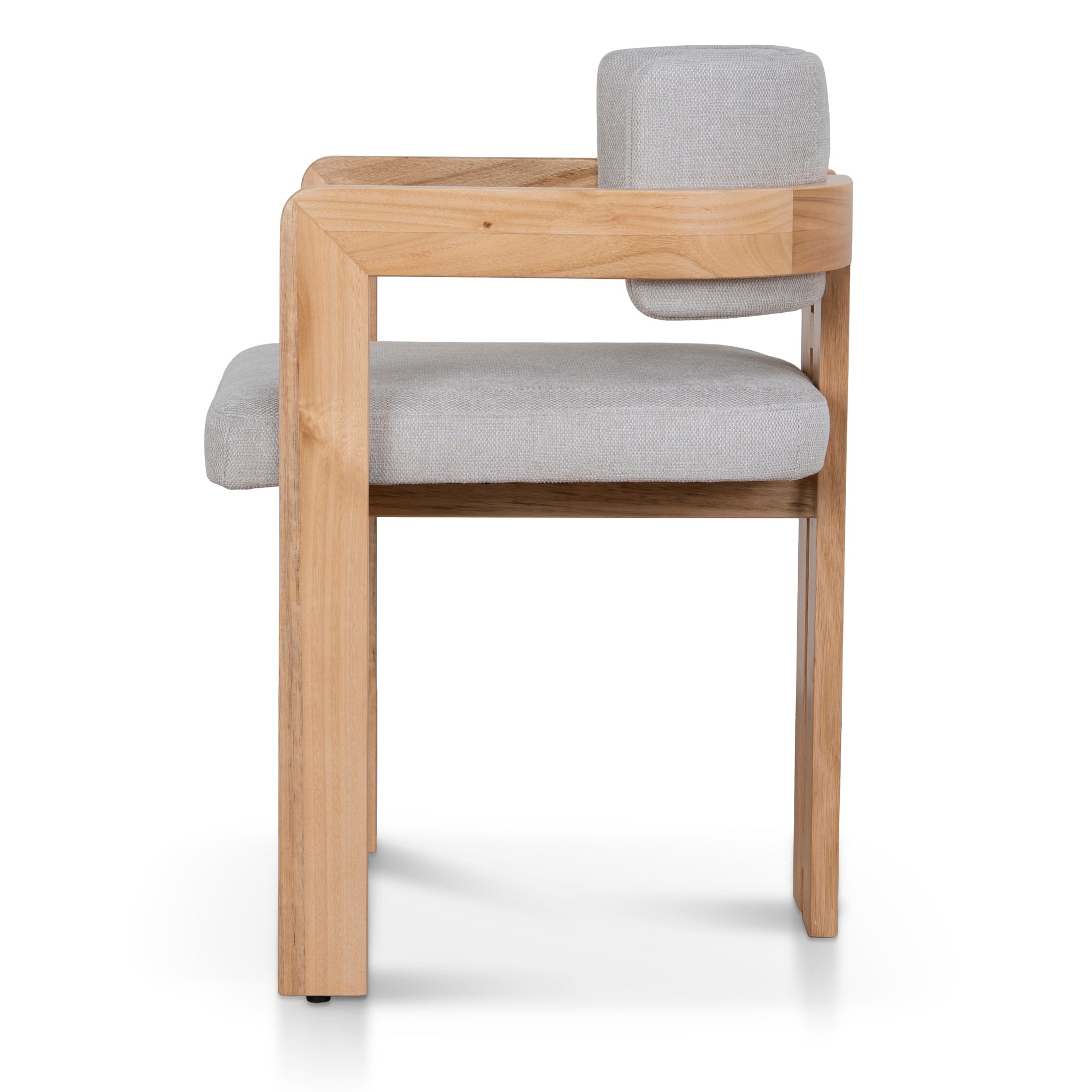 Natural Ash Verona Dining Chair - Stone Beige (Set of 2)