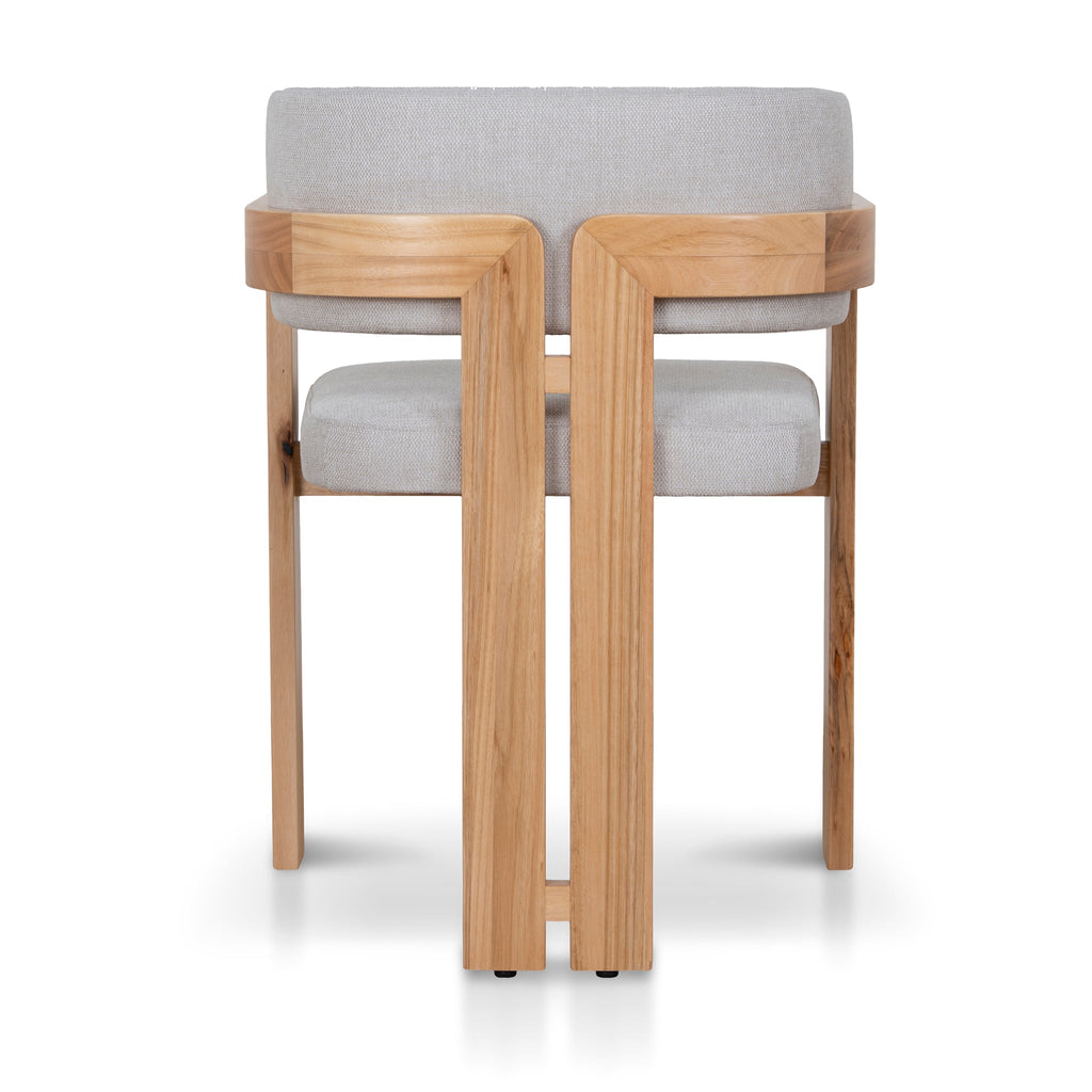 Natural Ash Verona Dining Chair - Stone Beige (Set of 2)