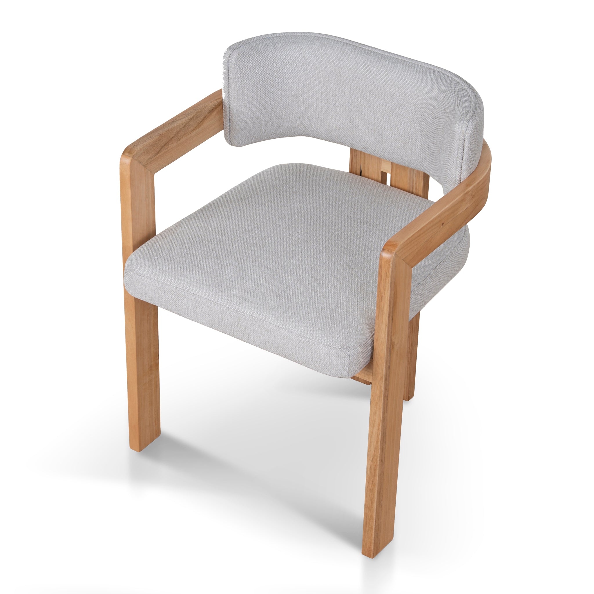 Natural Ash Verona Dining Chair - Stone Beige (Set of 2)