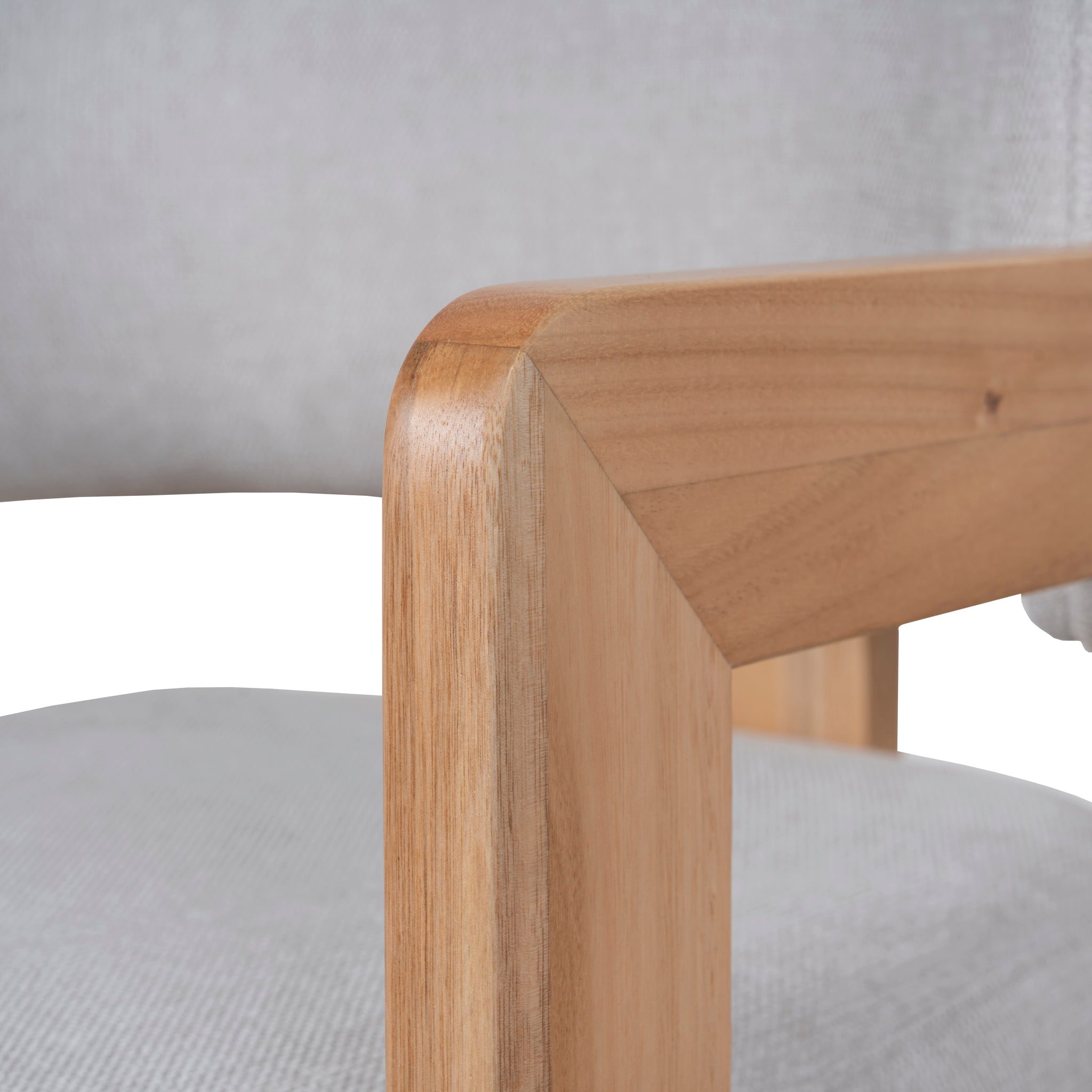 Natural Ash Verona Dining Chair - Stone Beige (Set of 2)