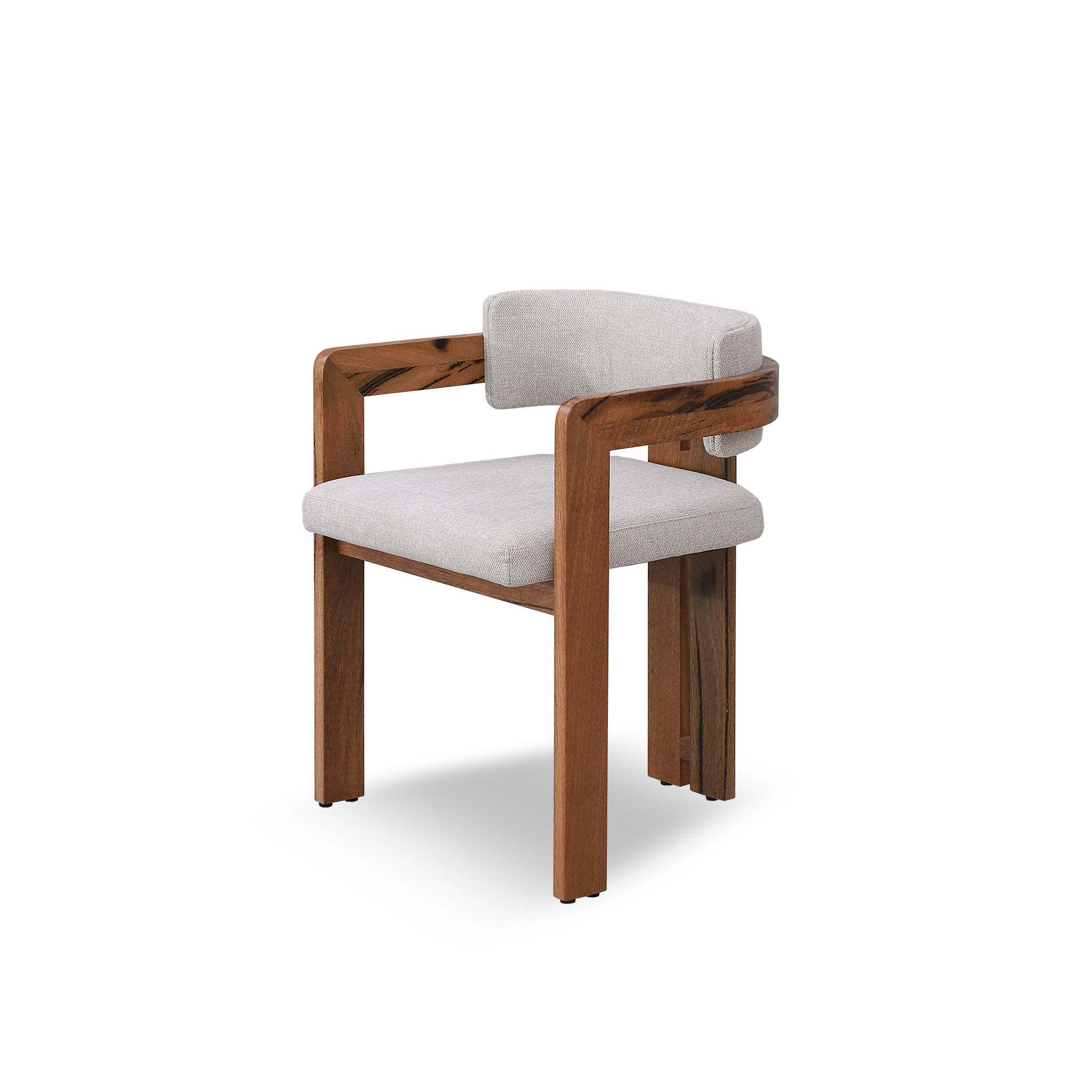 Natural Marri Verona Dining Chair - Stone Beige (Set of 2)