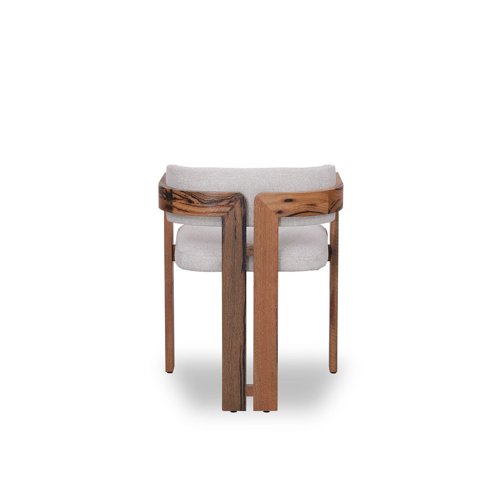 Natural Marri Verona Dining Chair - Stone Beige (Set of 2)