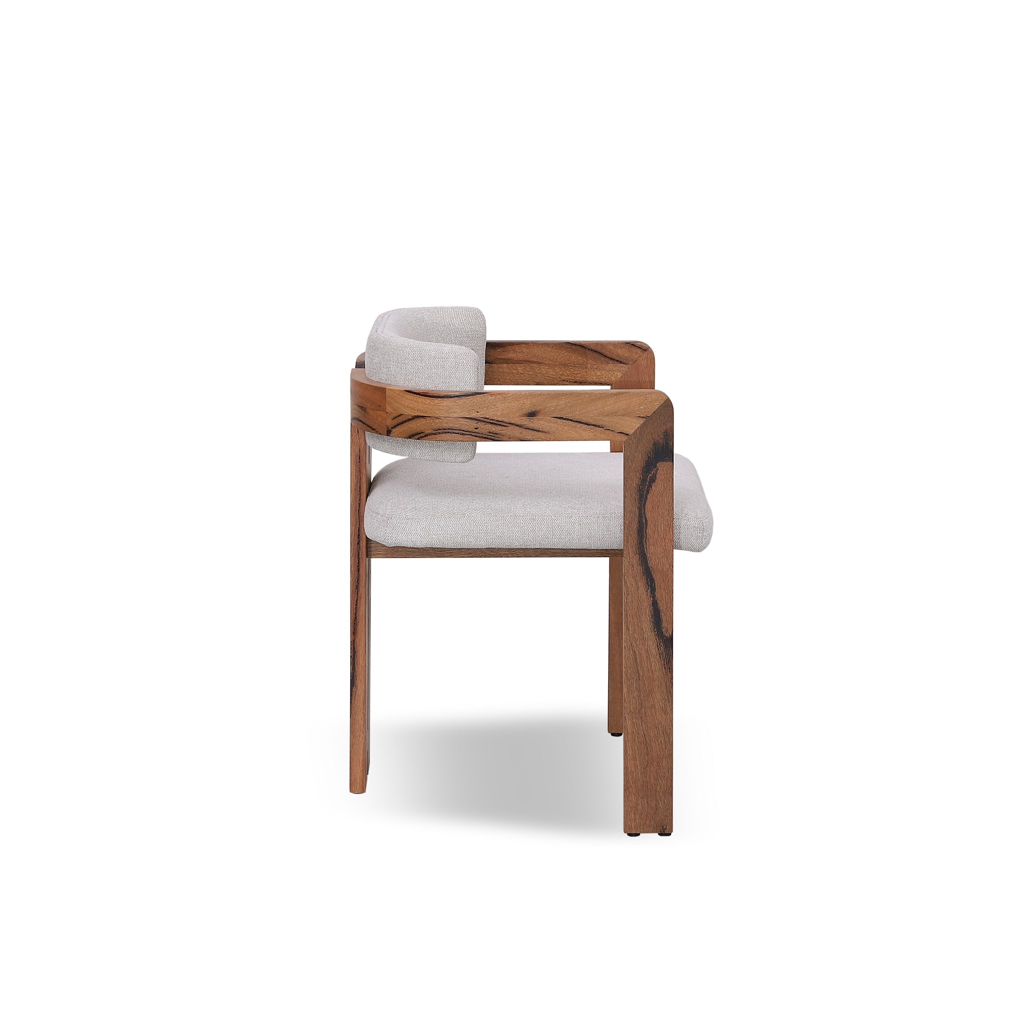 Natural Marri Verona Dining Chair - Stone Beige (Set of 2)