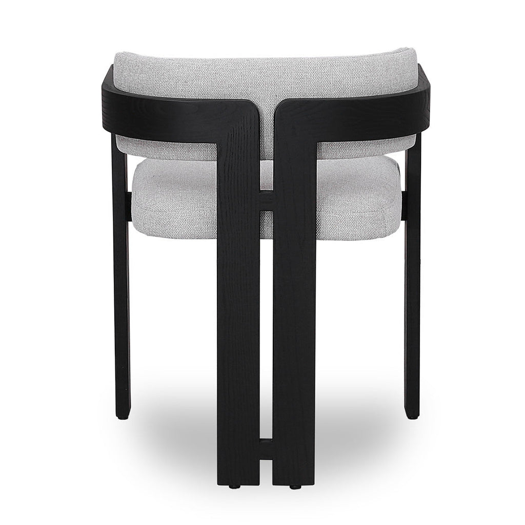 Black Verona Dining Chair - Stone Beige (Set of 2)