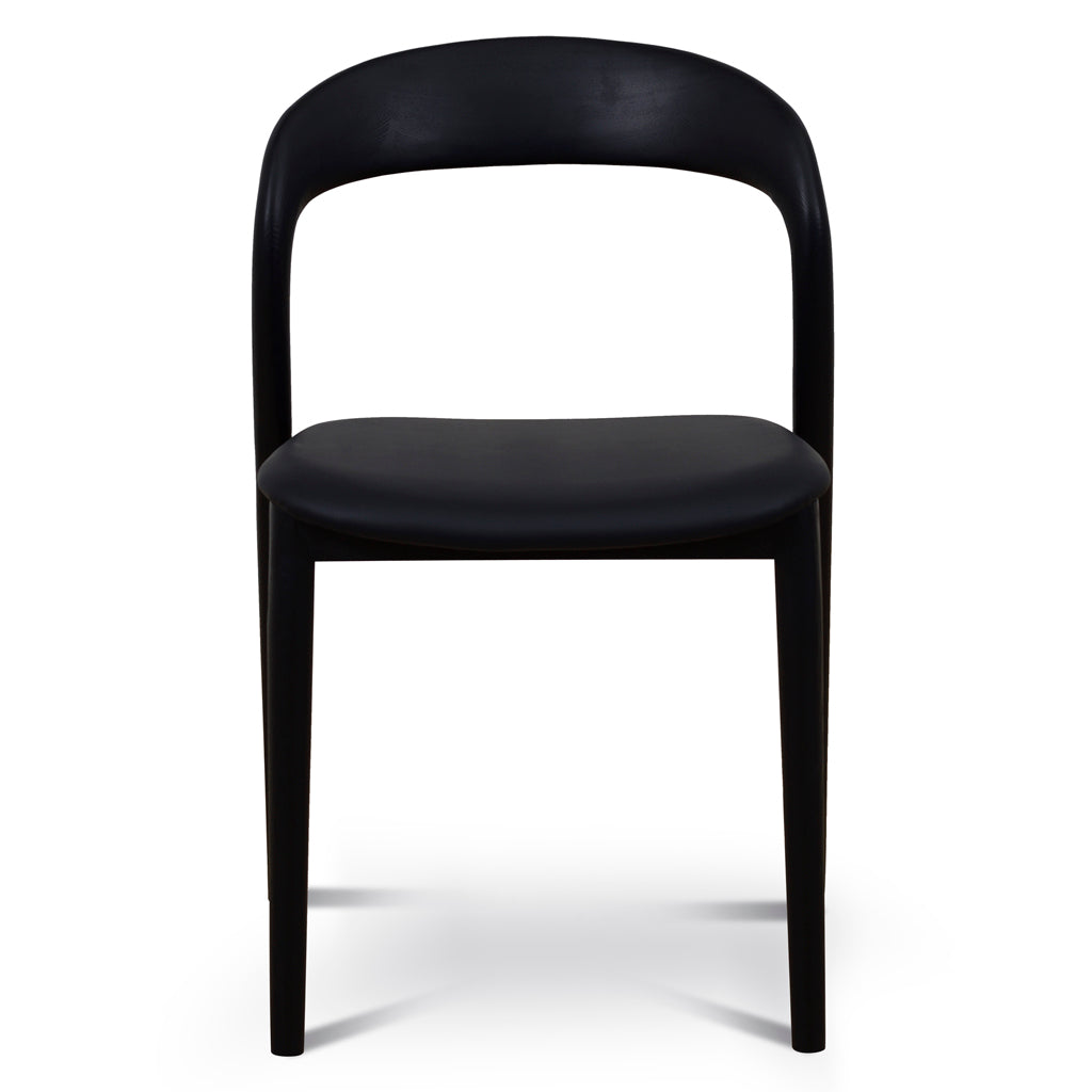 Verona Dining Chair - Full Black (Set of 2)
