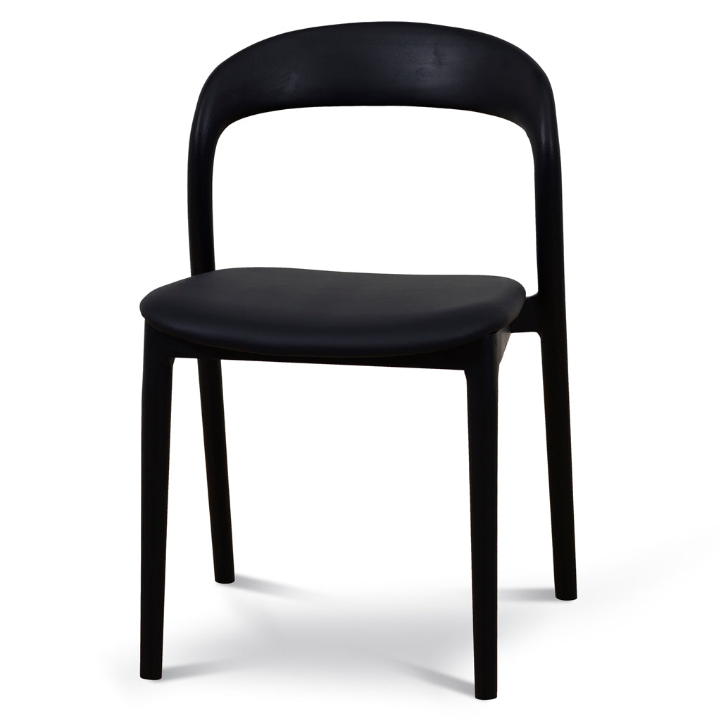 Verona Dining Chair - Full Black (Set of 2)