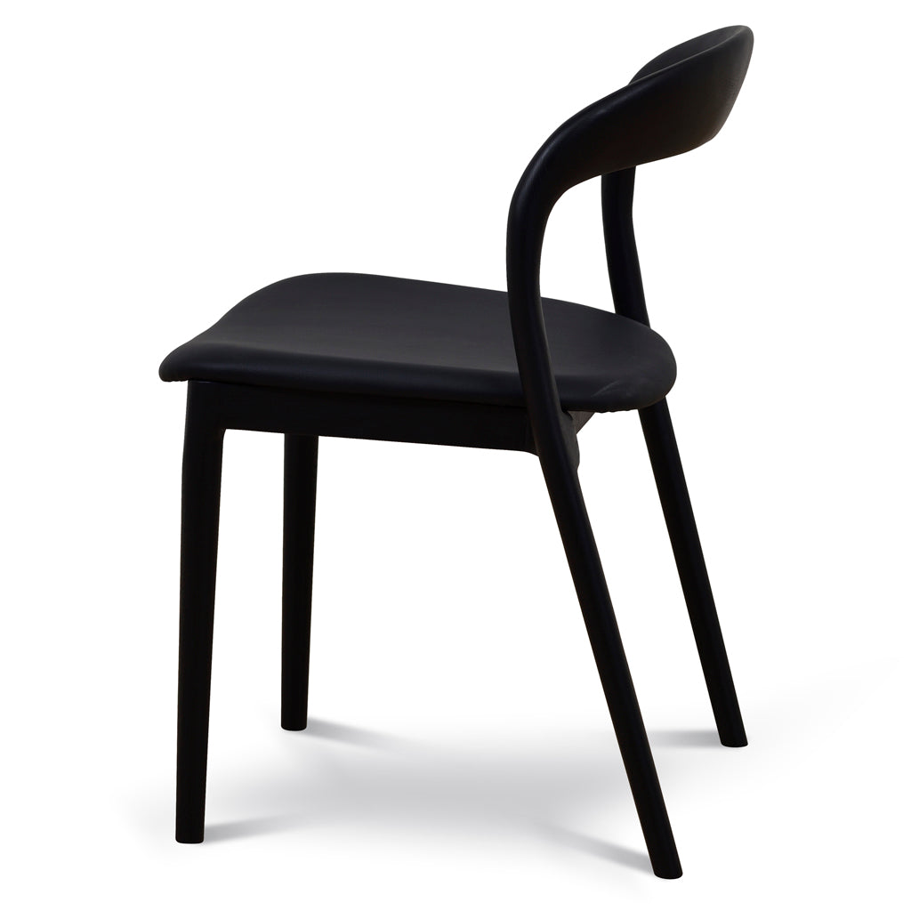 Verona Dining Chair - Full Black (Set of 2)