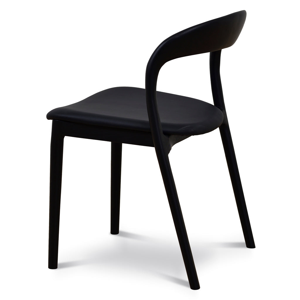 Verona Dining Chair - Full Black (Set of 2)