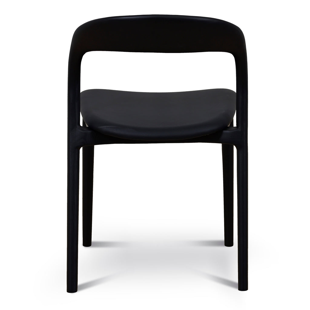 Verona Dining Chair - Full Black (Set of 2)