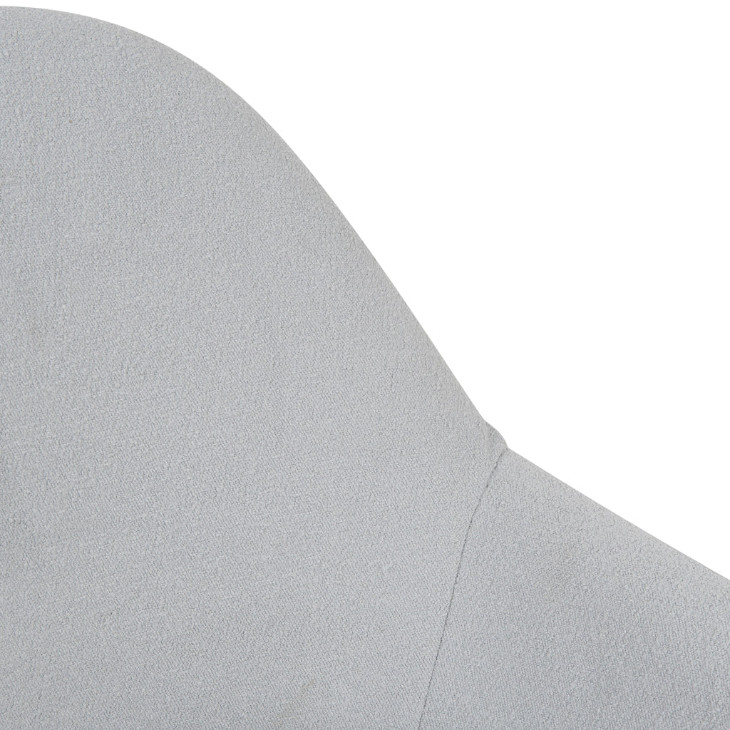 Fabric Verona Dining Chair - Pale Grey