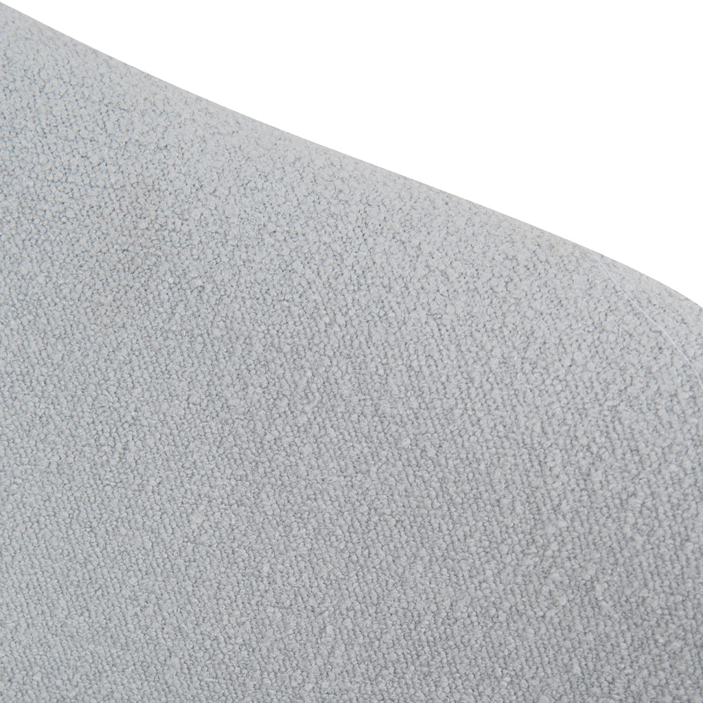 Fabric Verona Dining Chair - Pale Grey