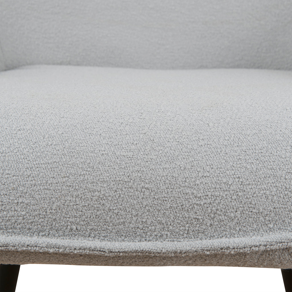 Fabric Verona Dining Chair - Pale Grey