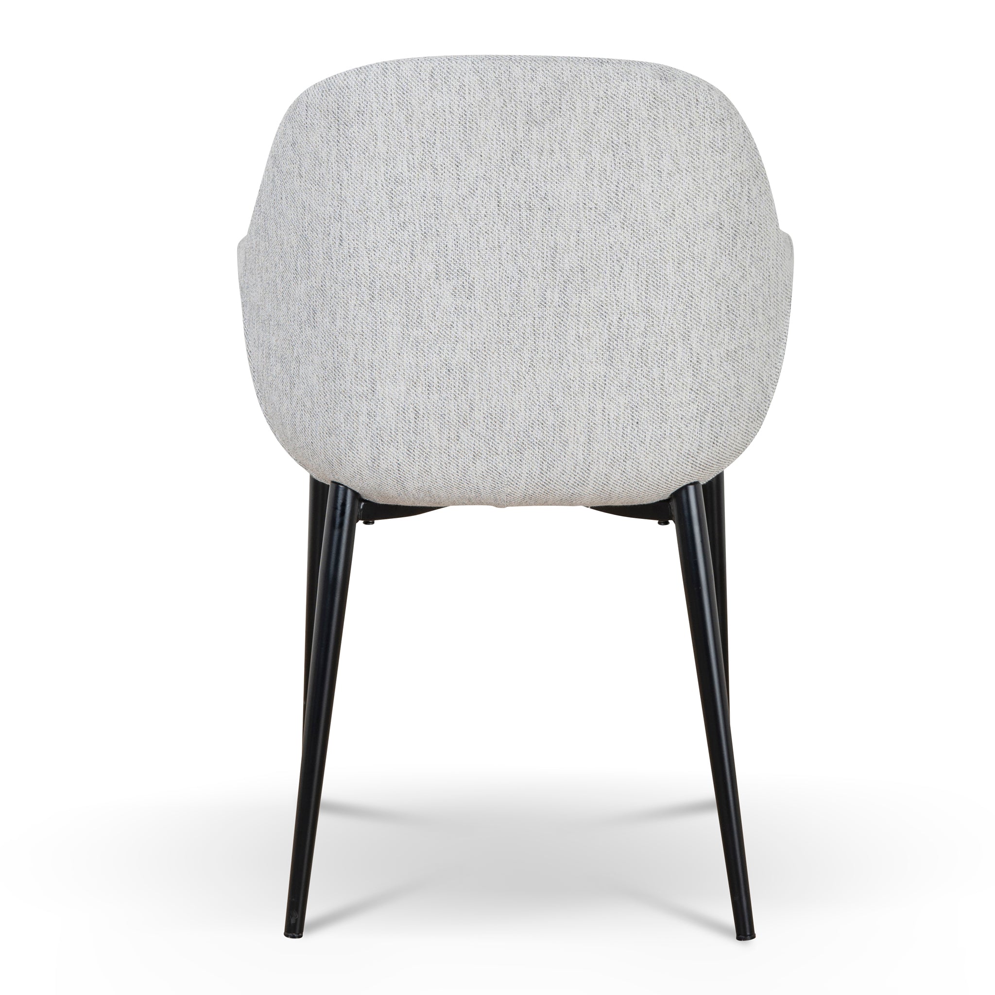 Fabric Verona Dining Chair - Silver Grey (Set of 2)