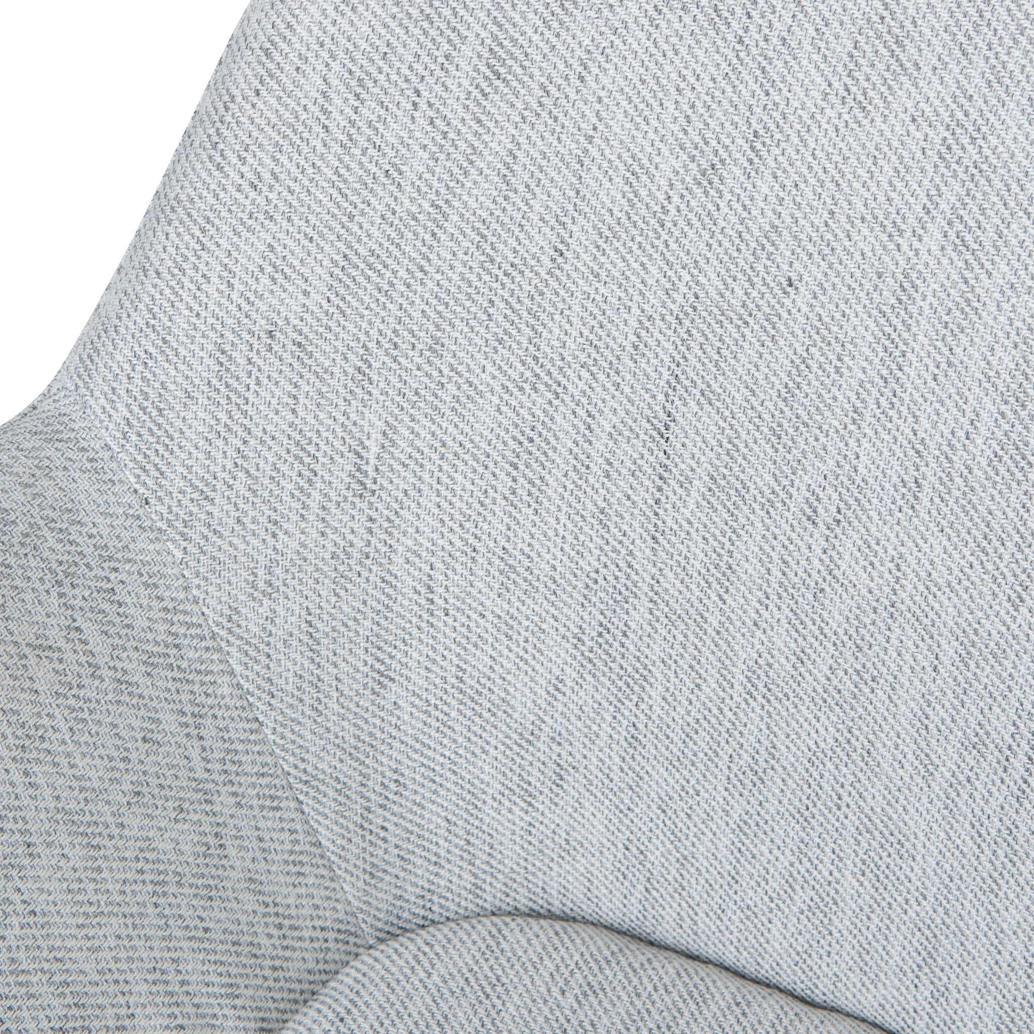 Fabric Verona Dining Chair - Silver Grey (Set of 2)