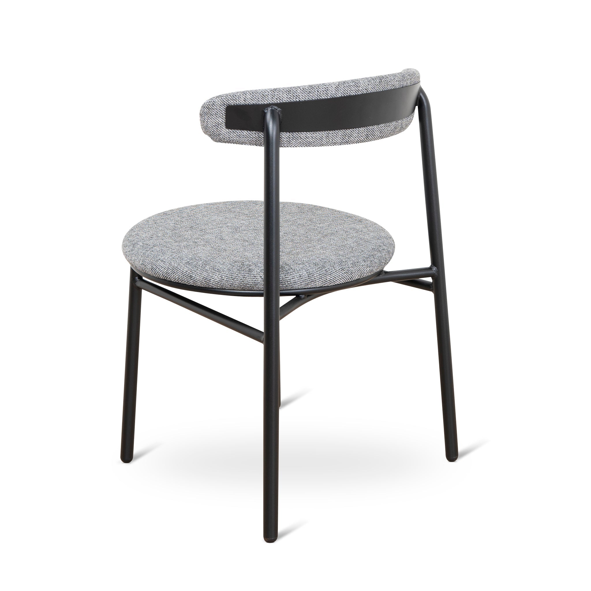 Fabric Verona Dining Chair - Lava Grey (Set of 2)