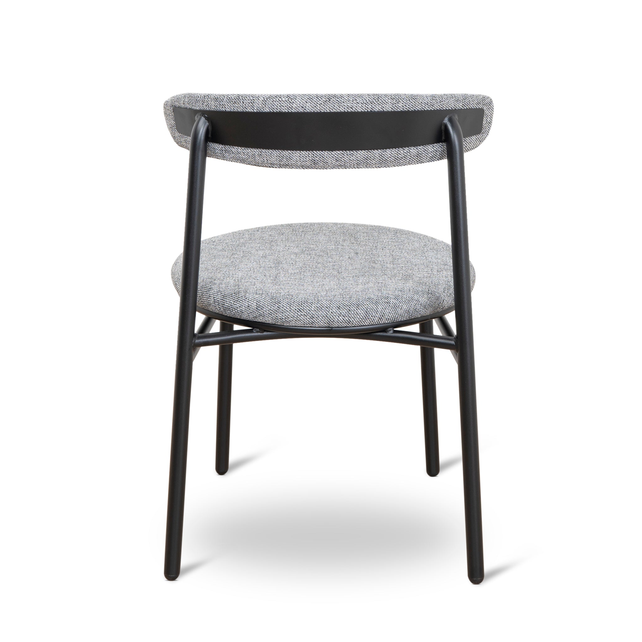 Fabric Verona Dining Chair - Lava Grey (Set of 2)