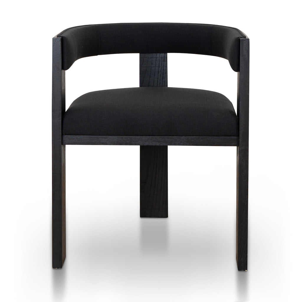 ELM Verona Dining Chair - Full Black (Set of 2)