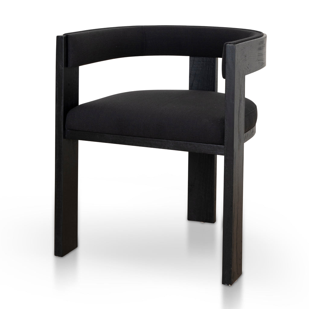 ELM Verona Dining Chair - Full Black (Set of 2)