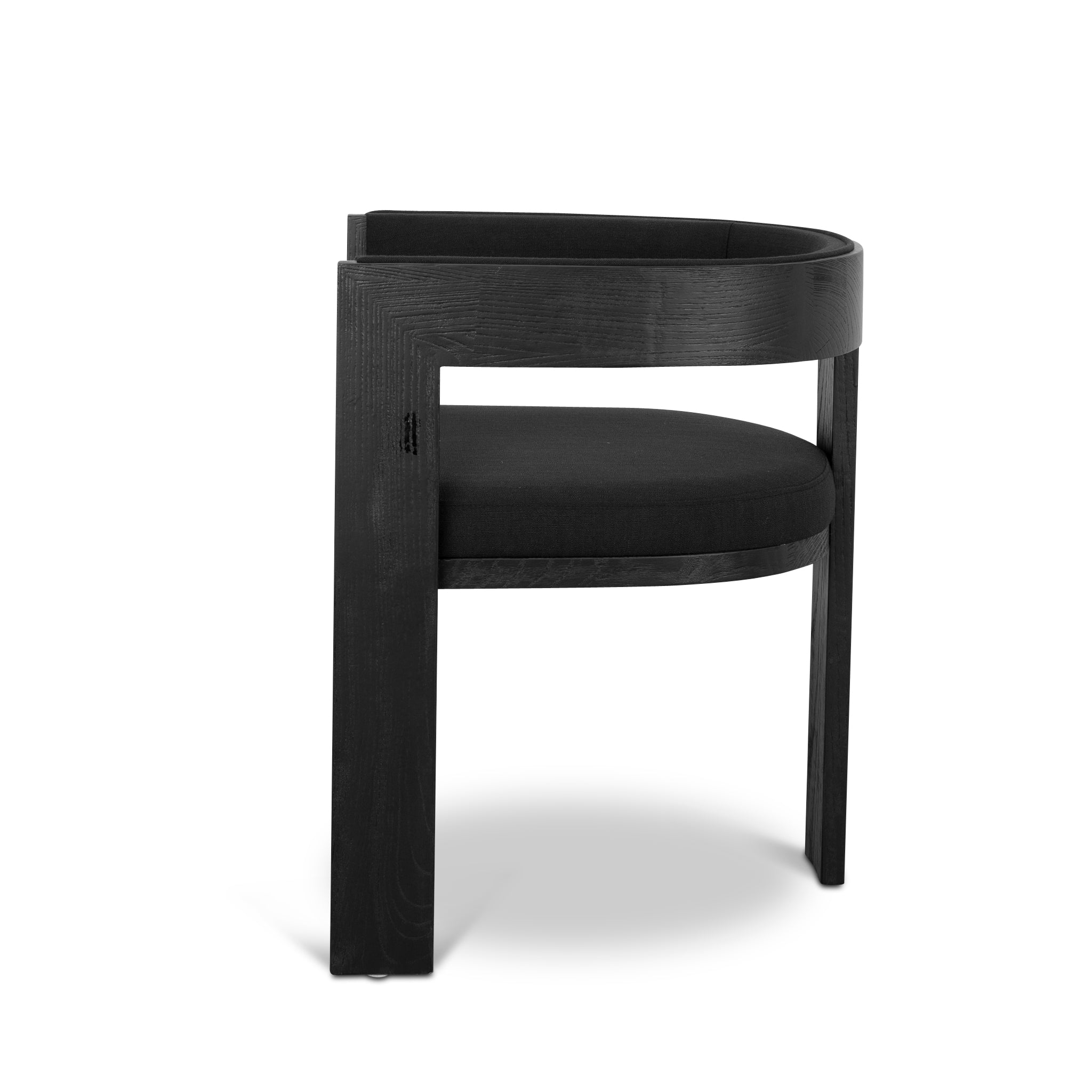ELM Verona Dining Chair - Full Black (Set of 2)