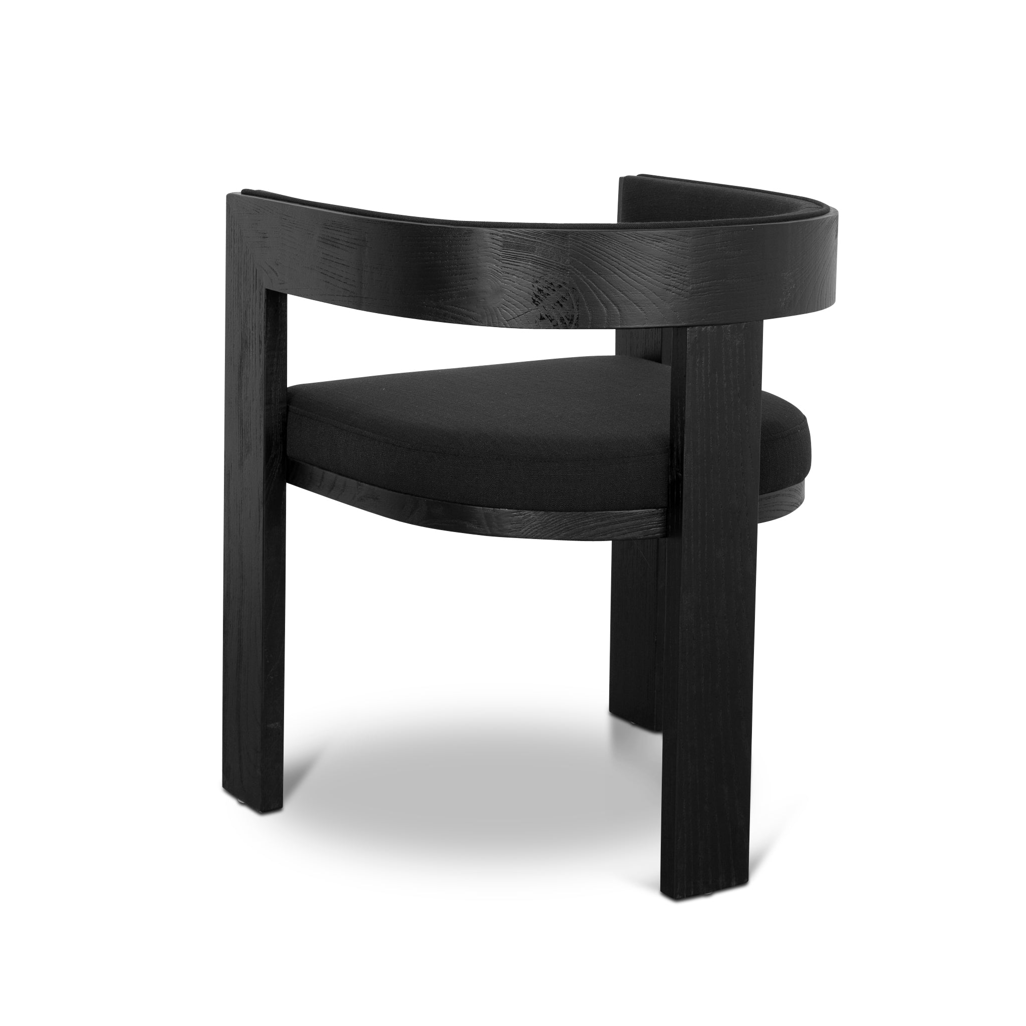 ELM Verona Dining Chair - Full Black (Set of 2)
