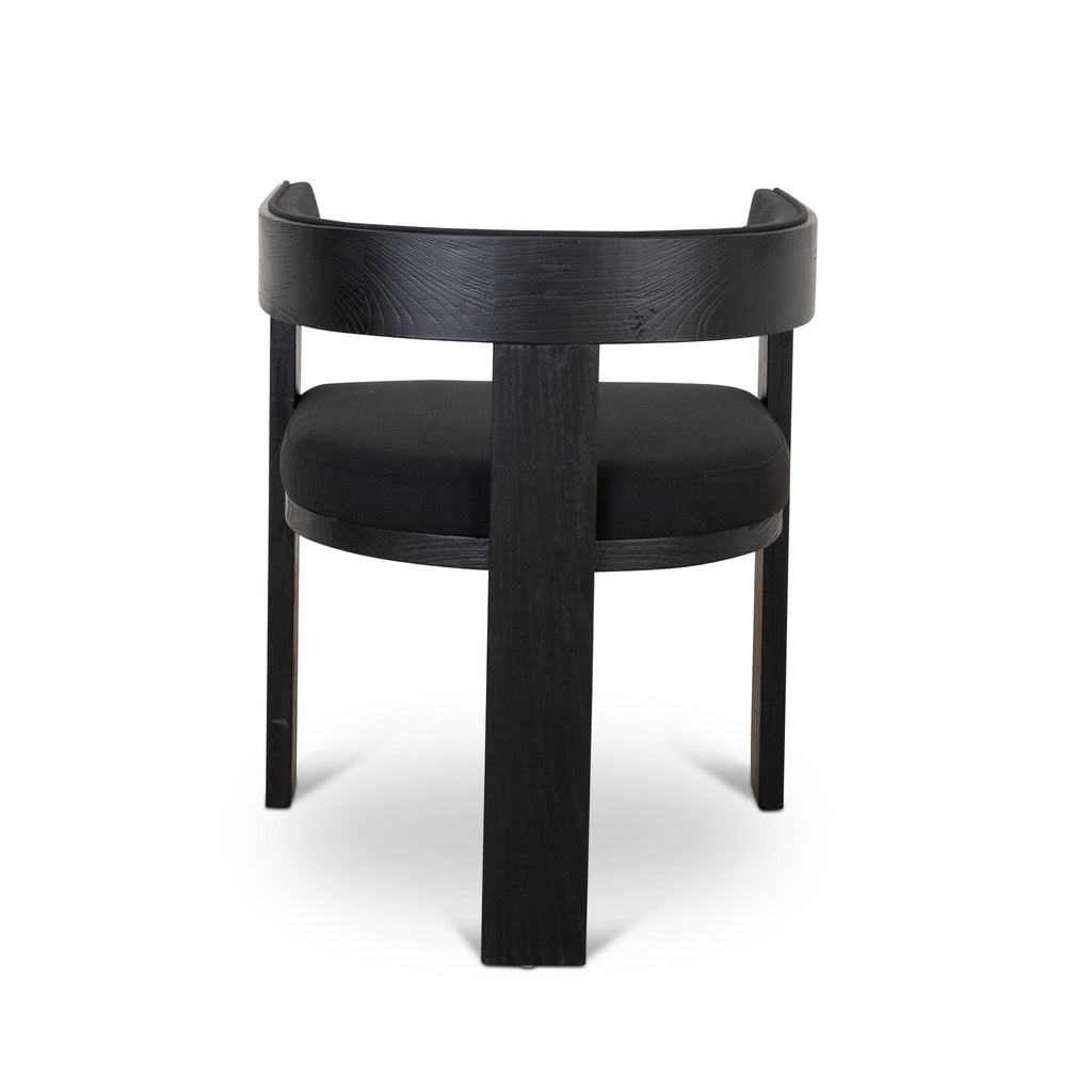 ELM Verona Dining Chair - Full Black (Set of 2)