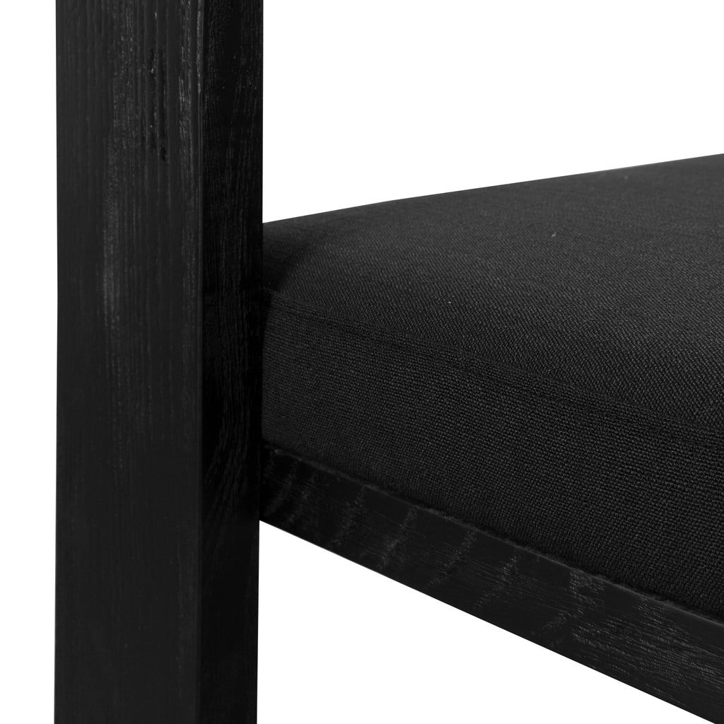 ELM Verona Dining Chair - Full Black (Set of 2)