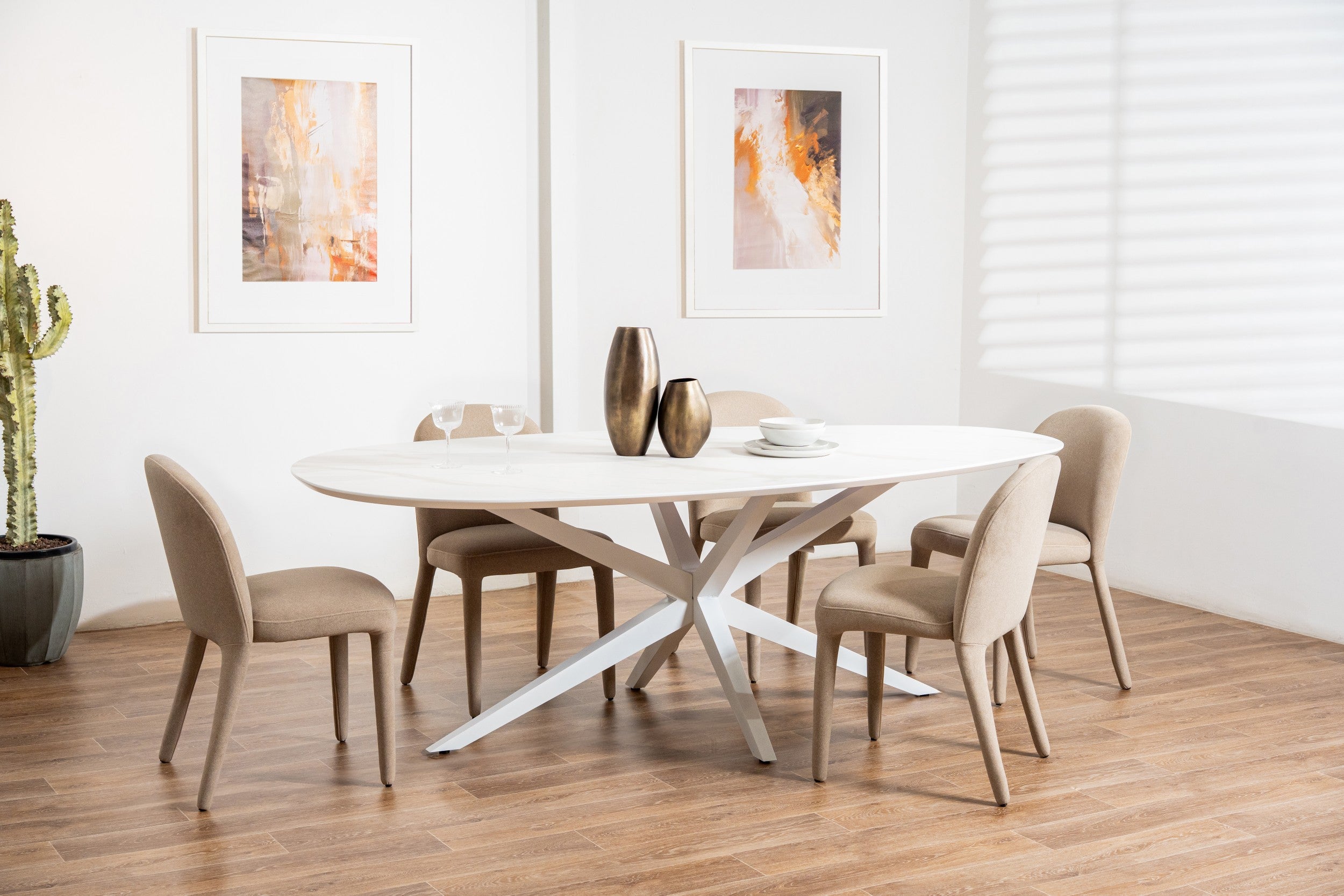 Aegean Dining Chair Linen (Set of 2)