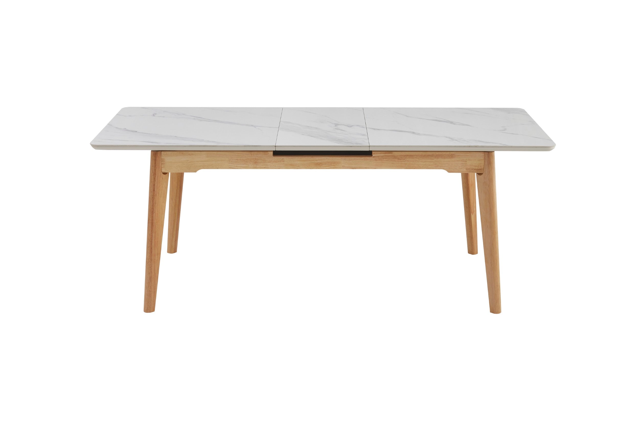 Nordic Extension Dining Table Snow White