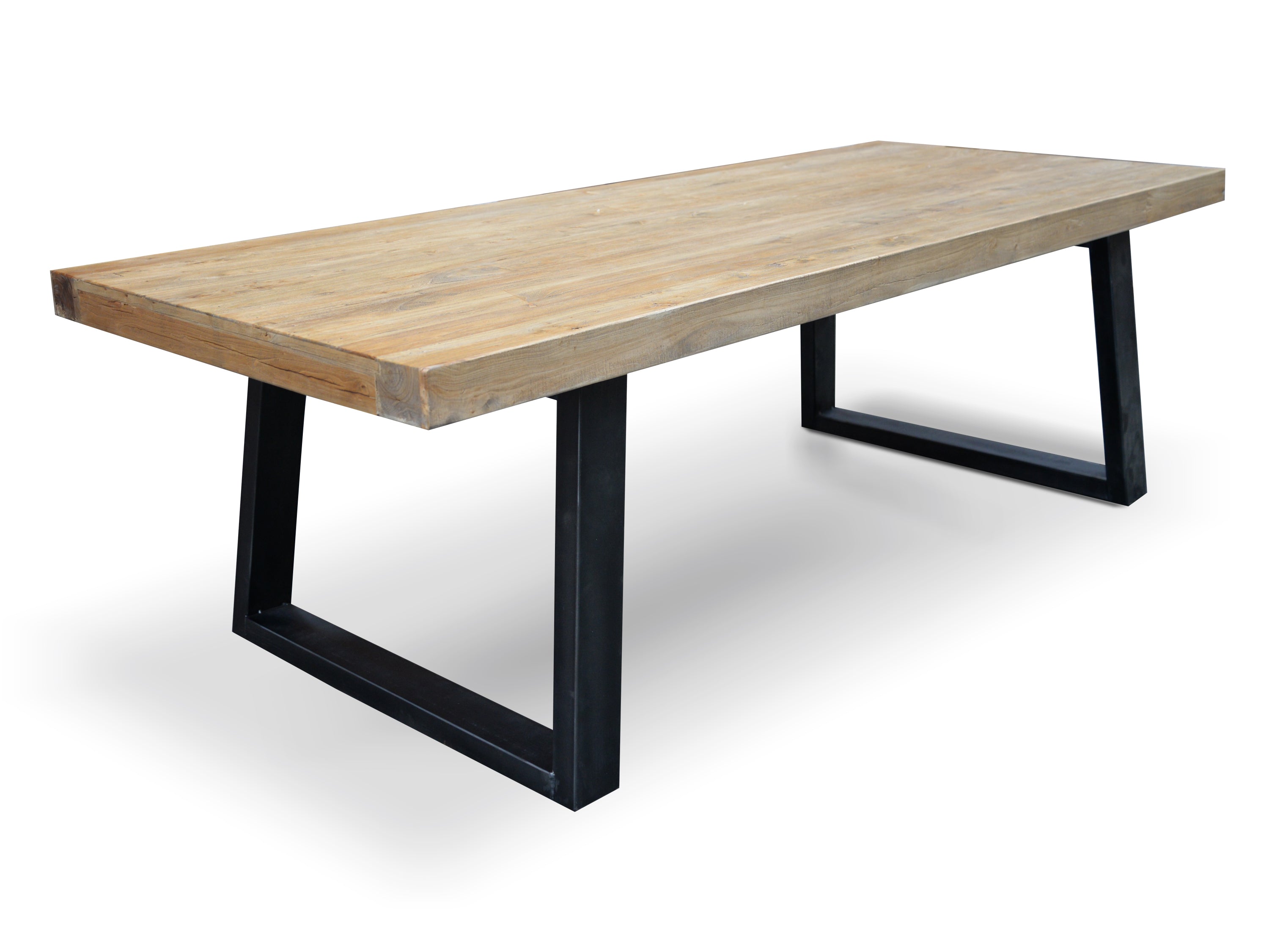 2.4m Reclaimed Elm Wood Siena Dining Table