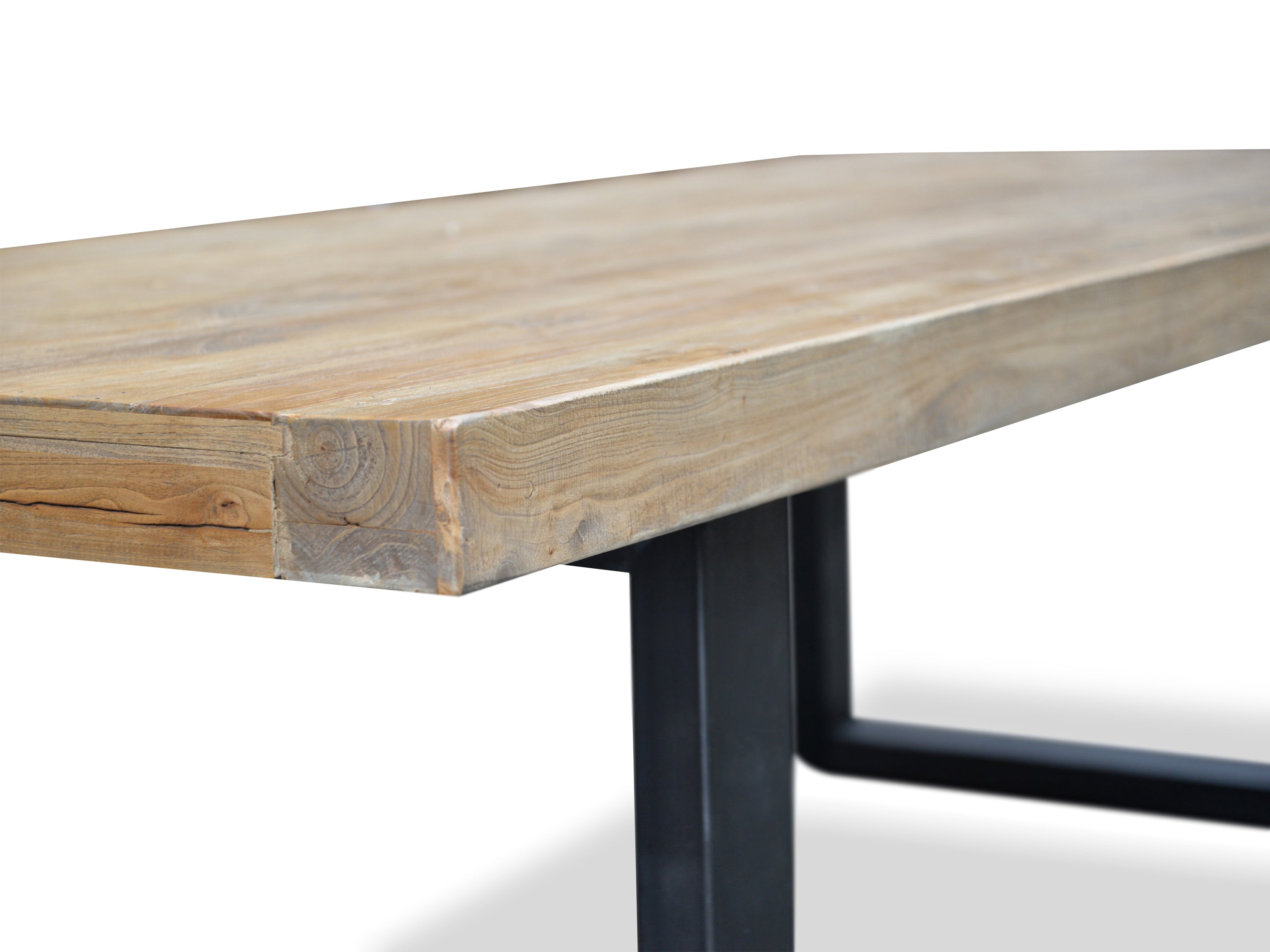 2.4m Reclaimed Elm Wood Siena Dining Table