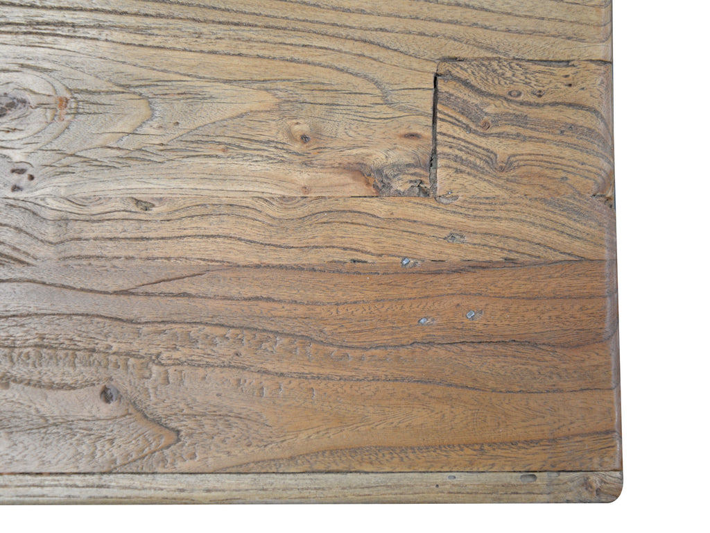 2.4m Reclaimed Elm Wood Siena Dining Table