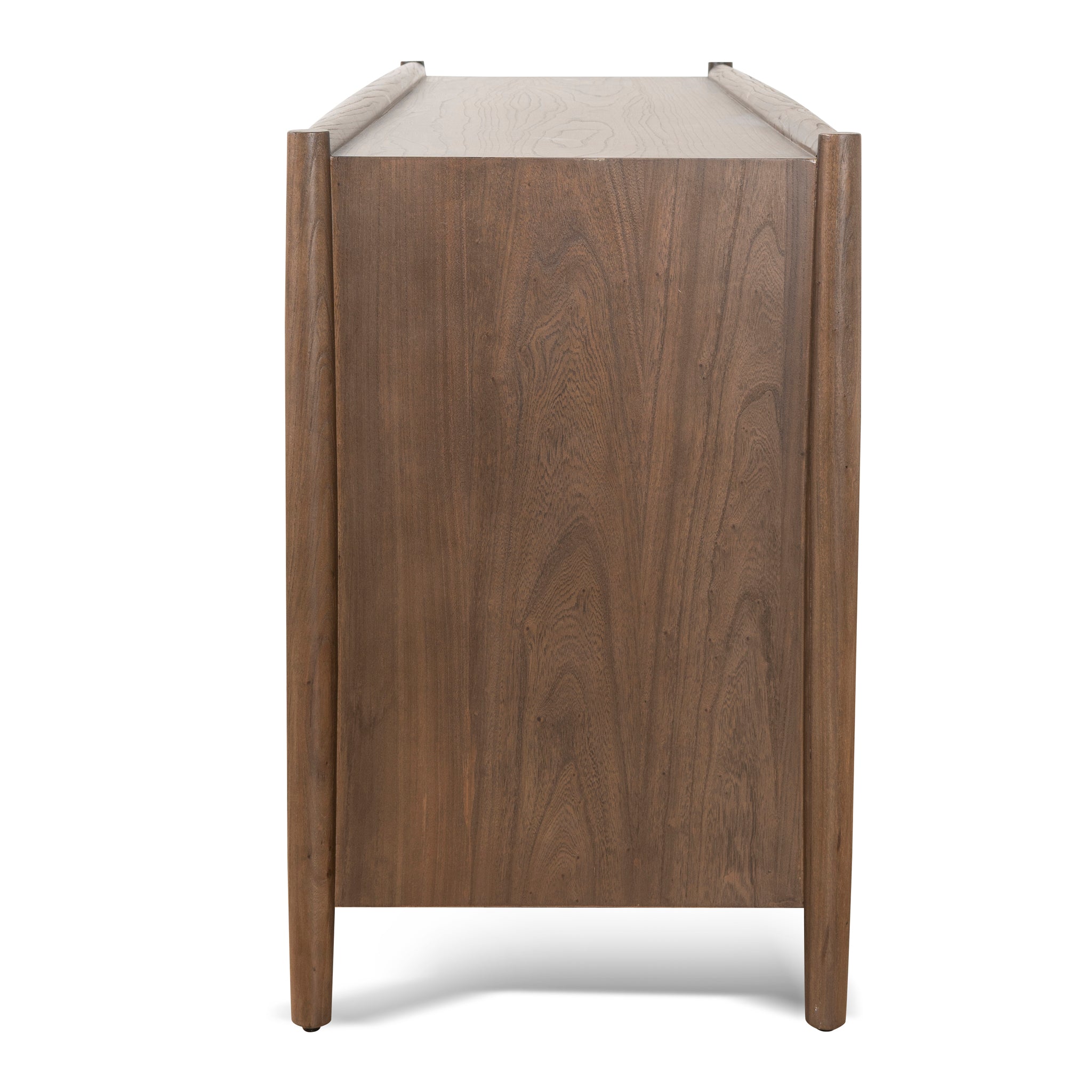6 Drawer Genova Wooden Chest - Walnut