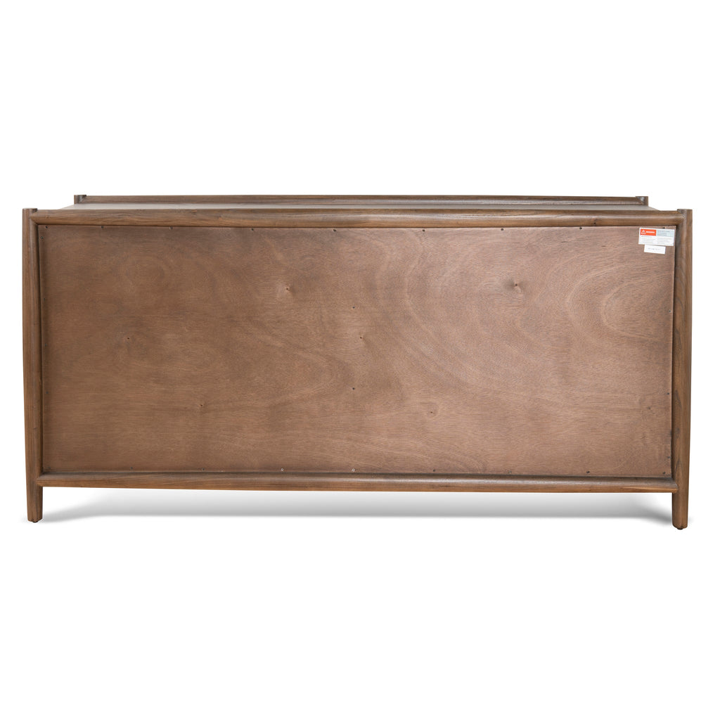 6 Drawer Genova Wooden Chest - Walnut