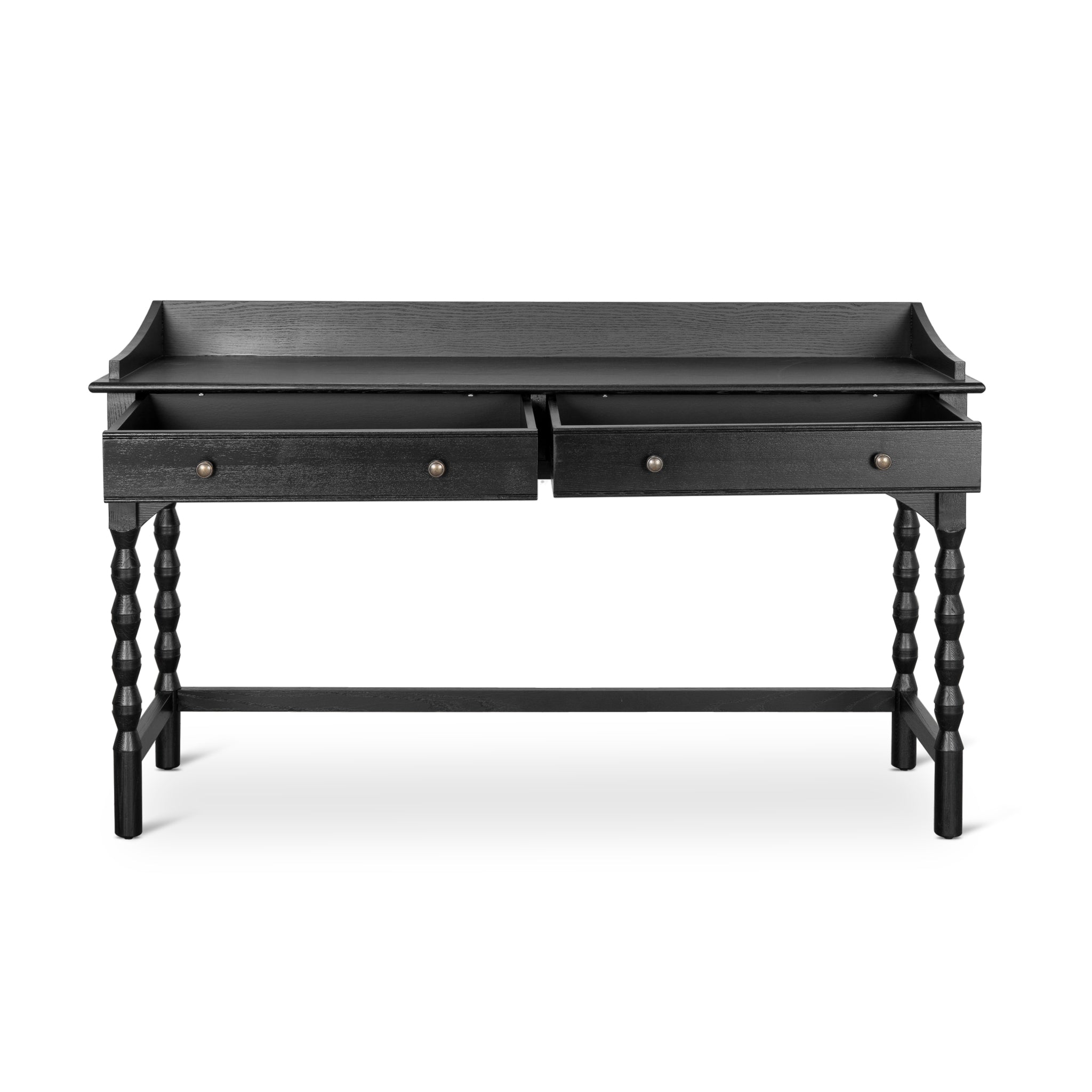 1.45m Ferrara Console Table - Black