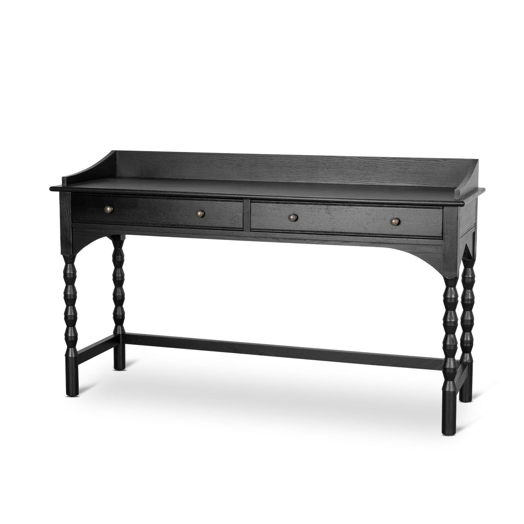 1.45m Ferrara Console Table - Black