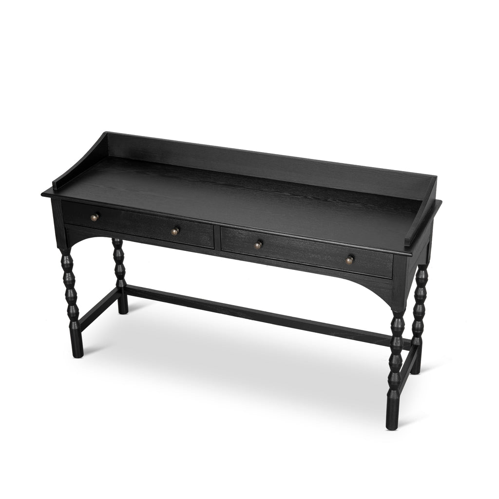1.45m Ferrara Console Table - Black