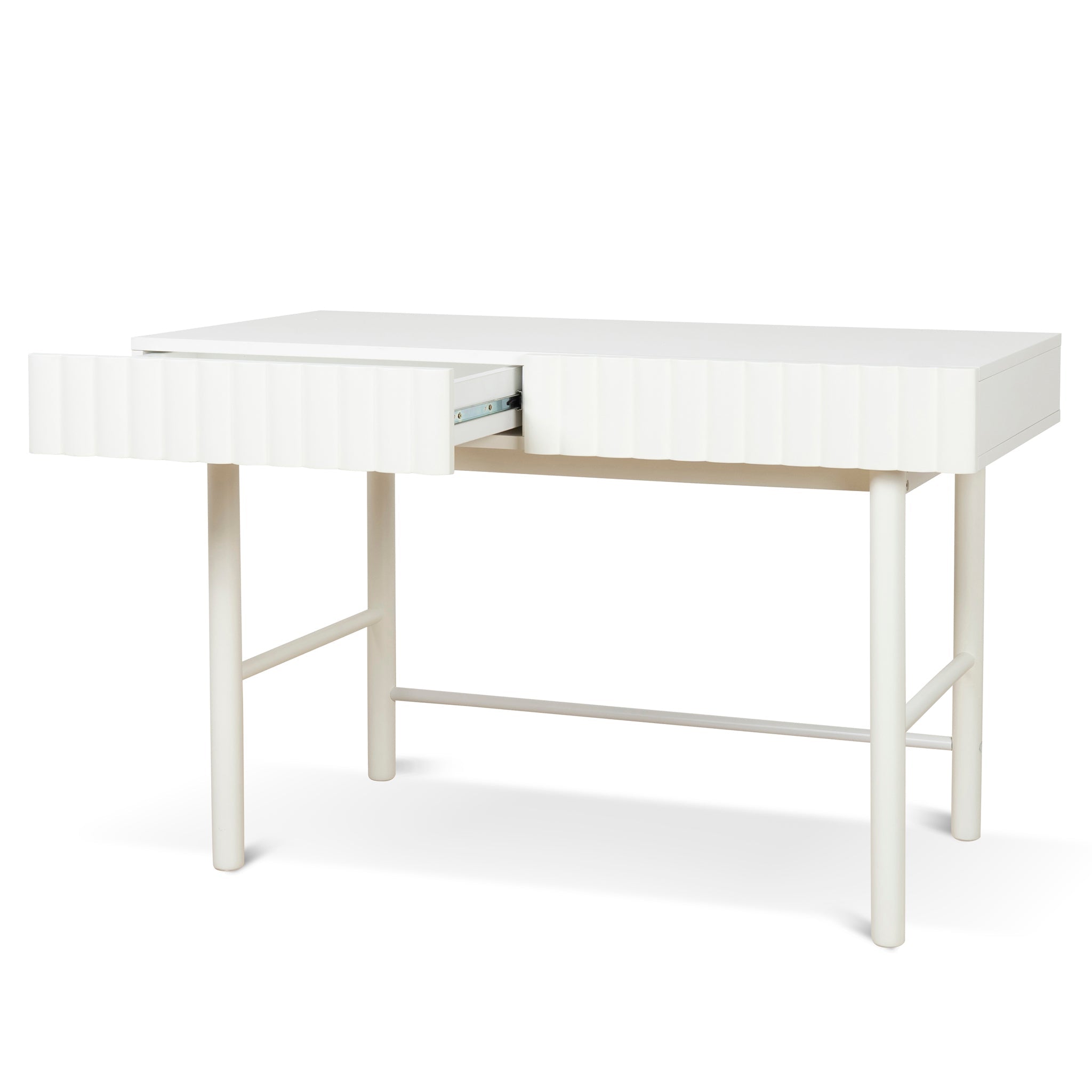1.2m Milano Home Office Desk - White