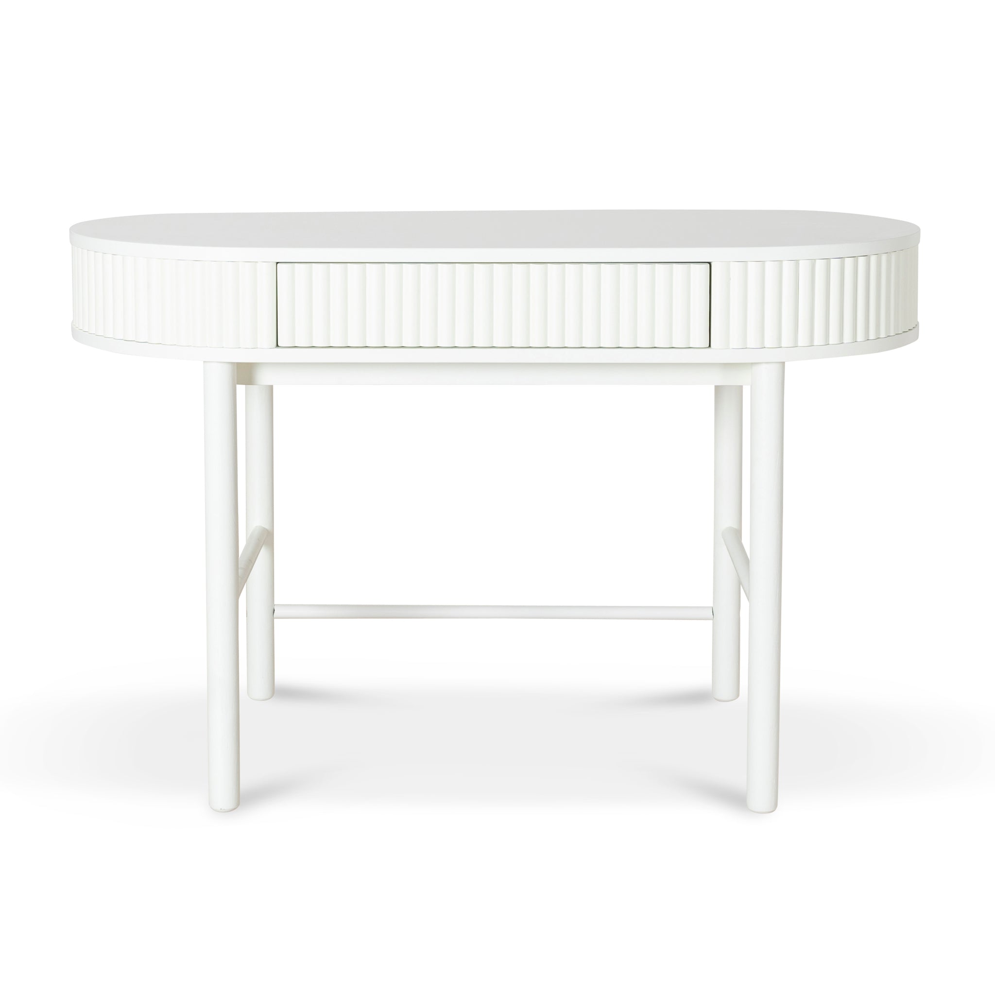 1.2m Milano Home Office Desk - Warm White