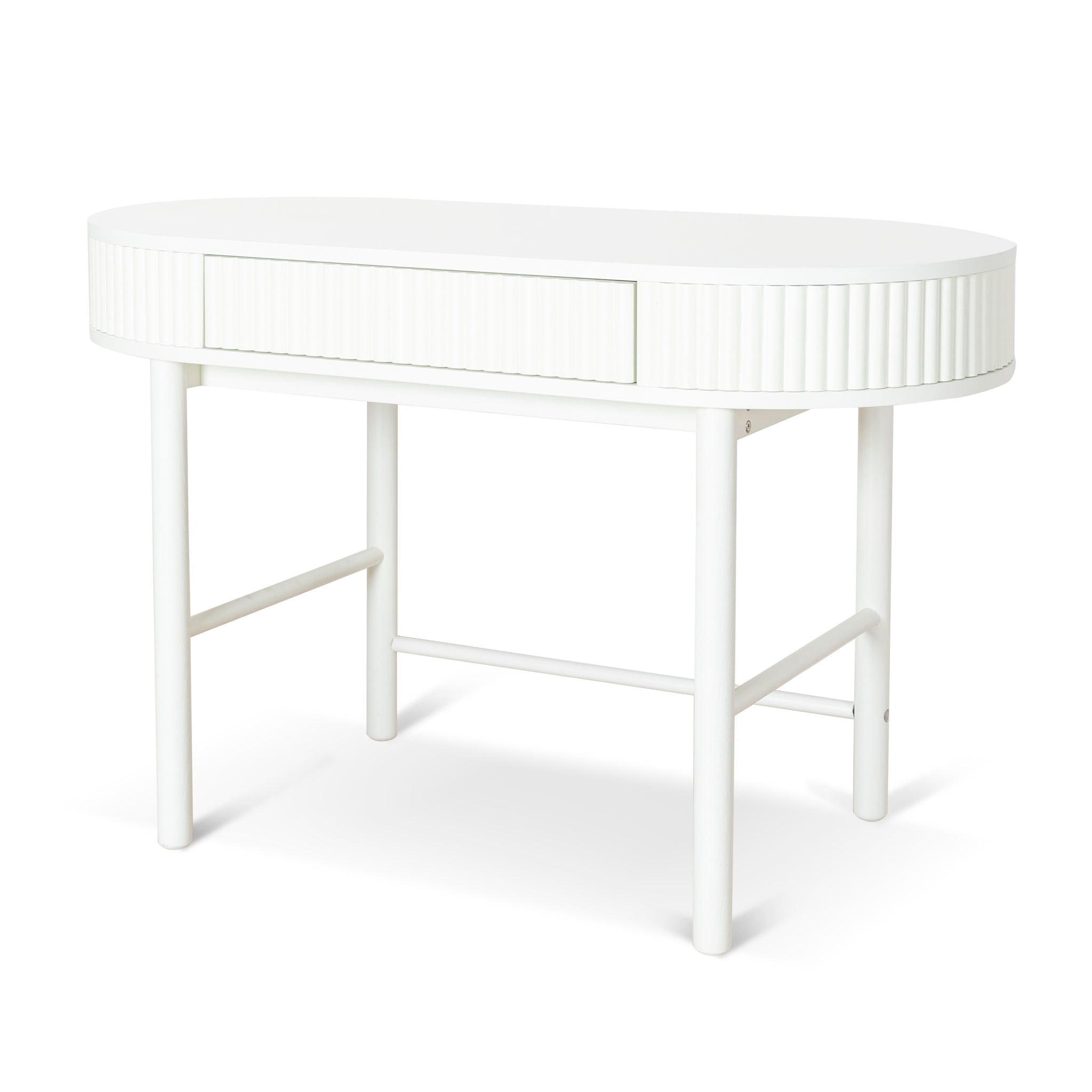 1.2m Milano Home Office Desk - Warm White