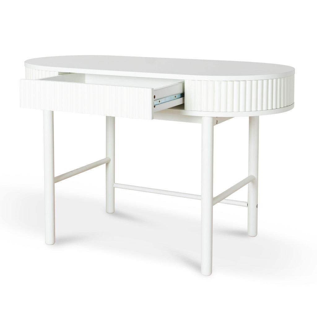 1.2m Milano Home Office Desk - Warm White
