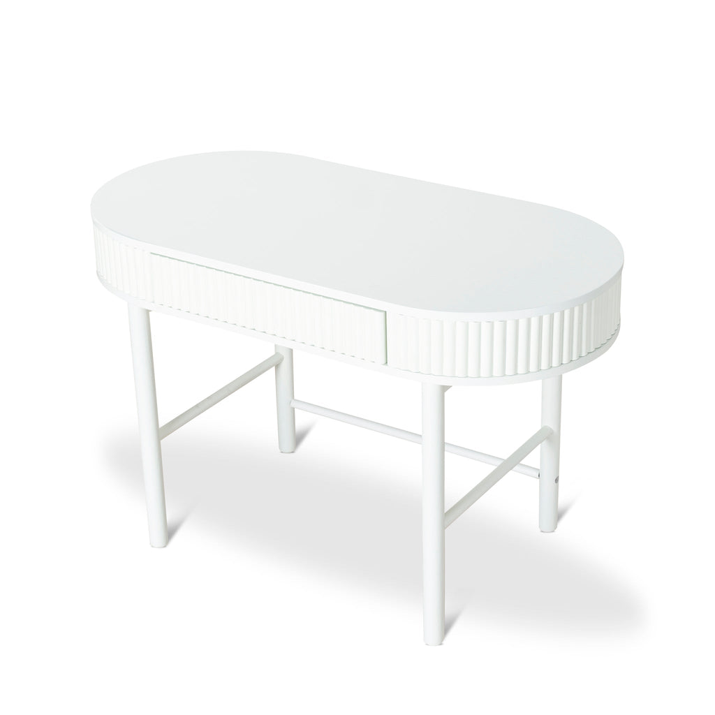 1.2m Milano Home Office Desk - Warm White