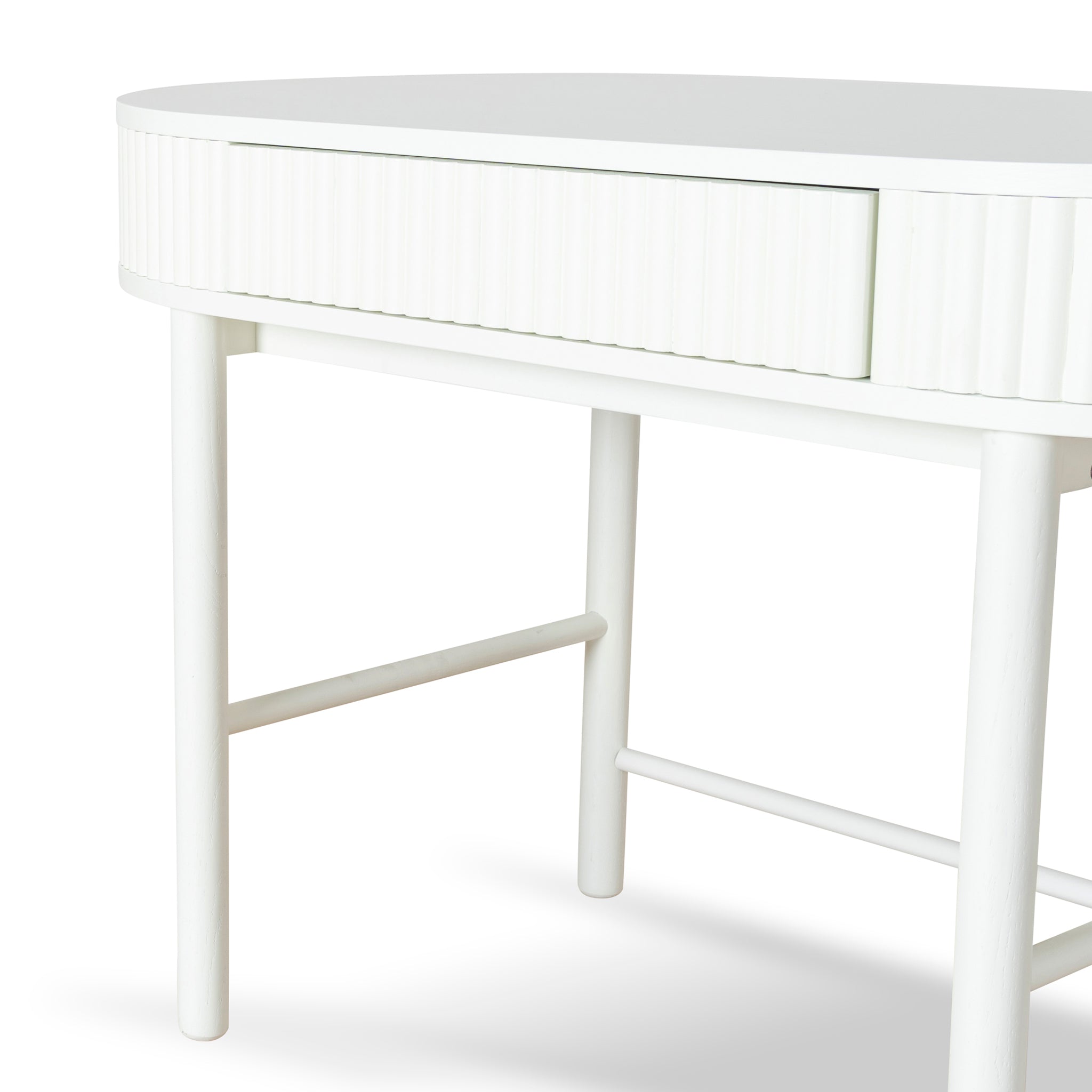 1.2m Milano Home Office Desk - Warm White