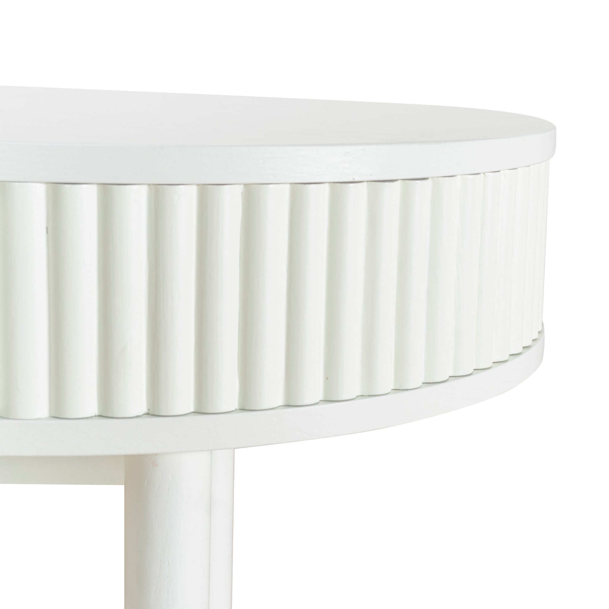 1.2m Milano Home Office Desk - Warm White