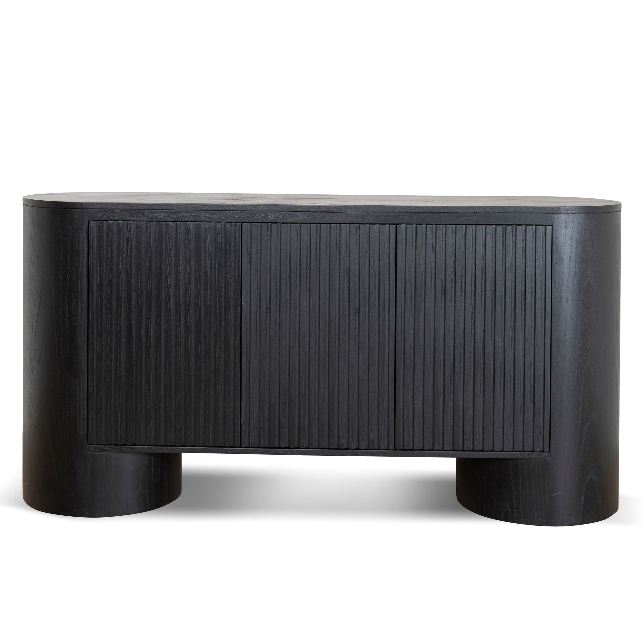 1.68m Sideboard - Full Black