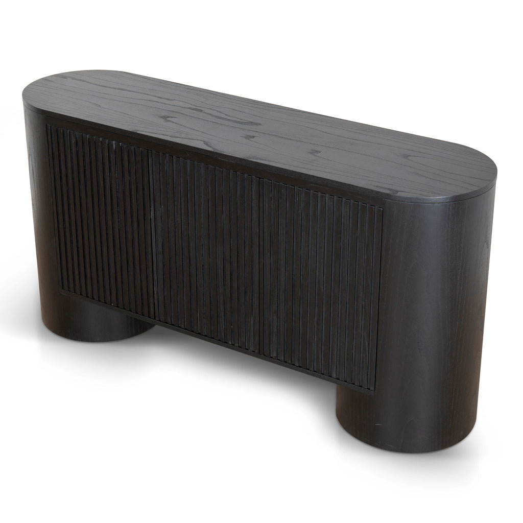1.68m Sideboard - Full Black