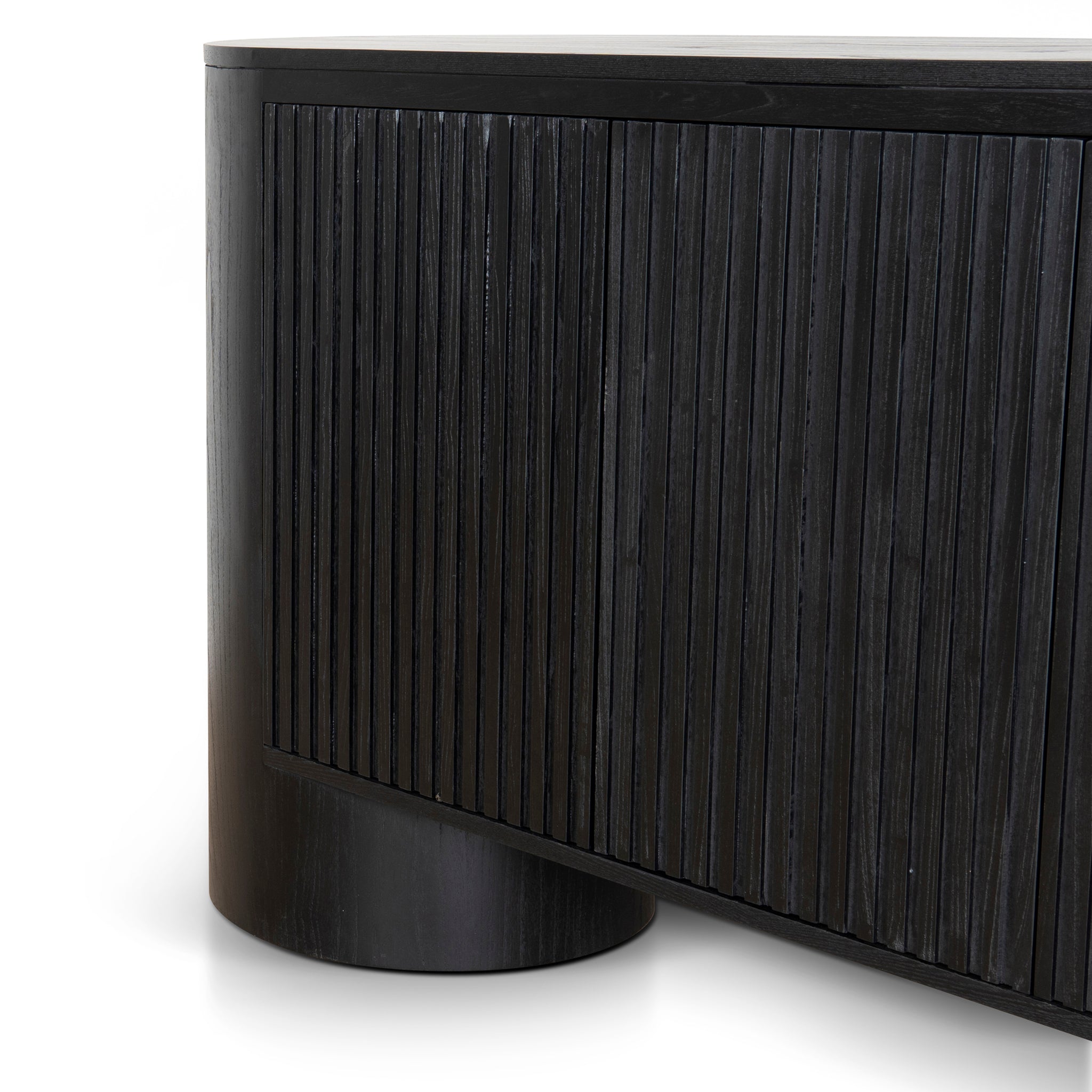 1.68m Sideboard - Full Black