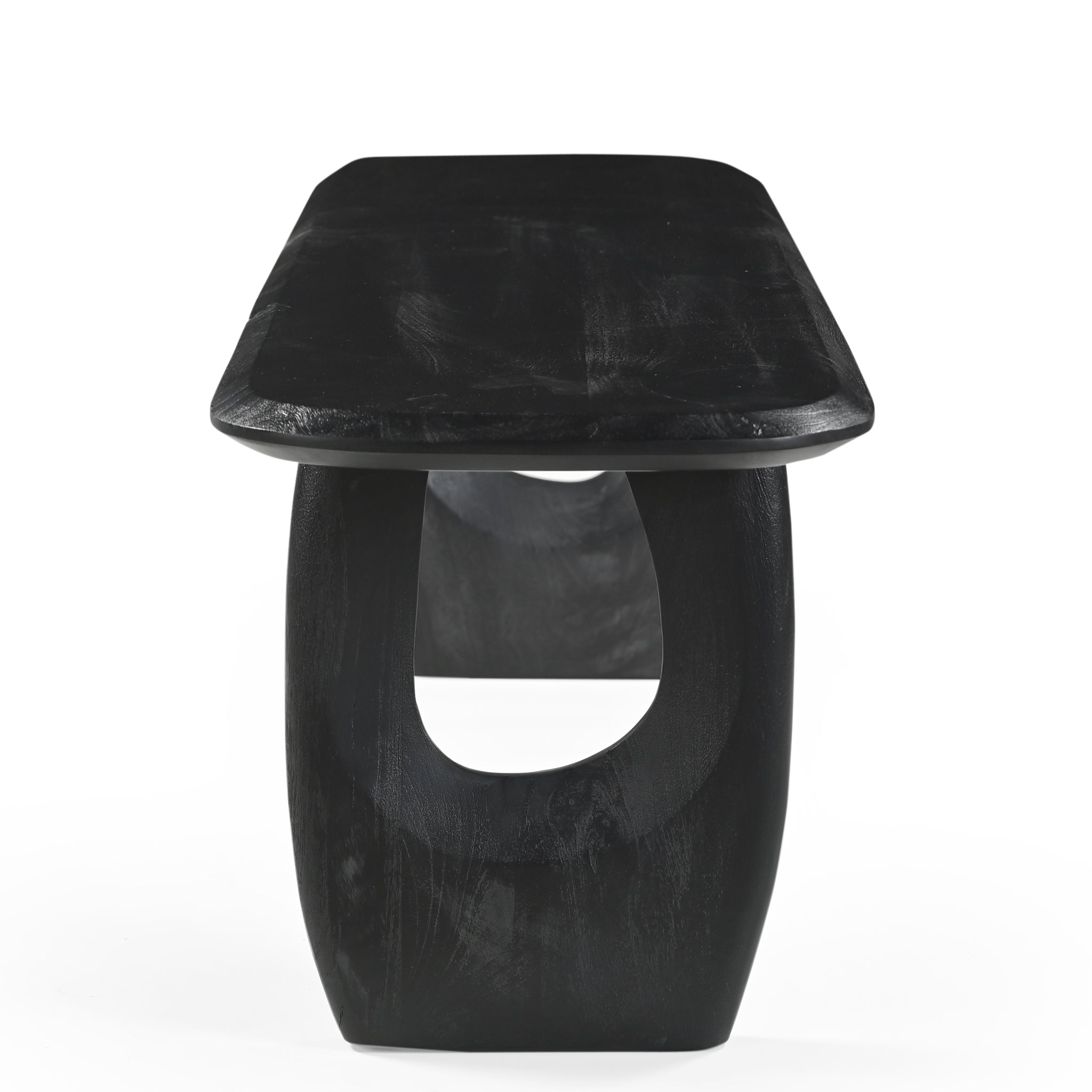 1.78cm Bergamo Bench- Full Black