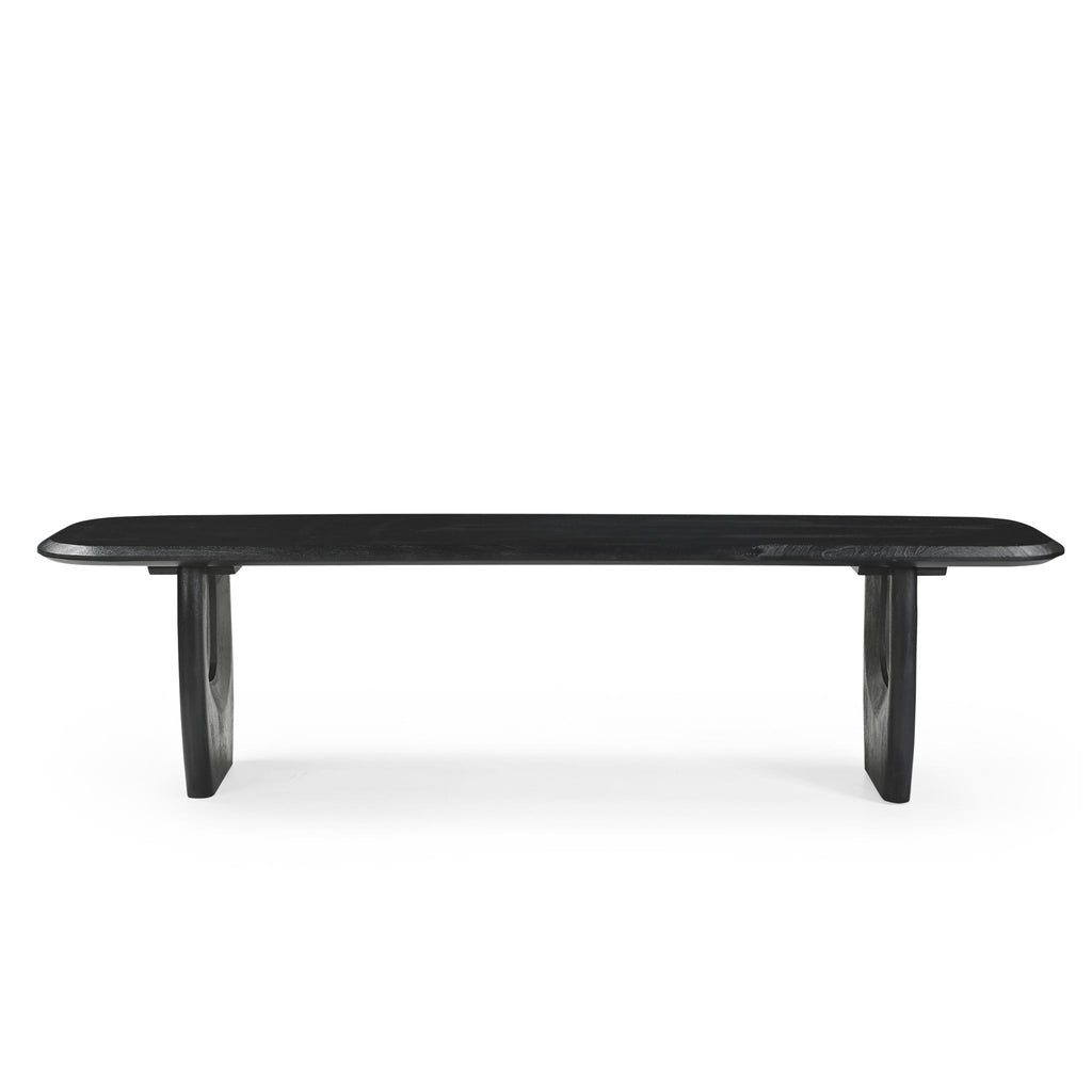 1.78cm Bergamo Bench- Full Black